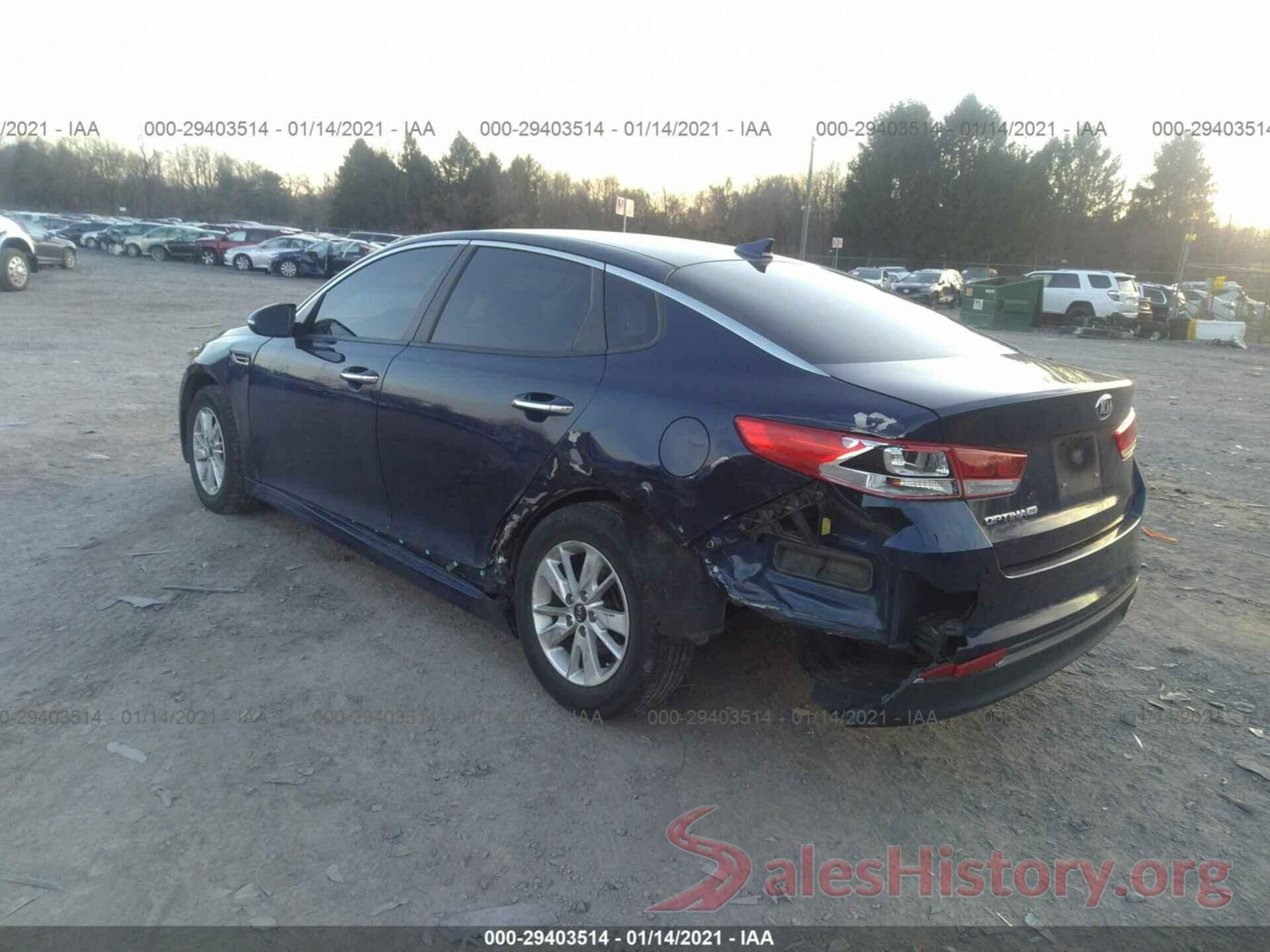 5XXGT4L39GG118589 2016 KIA OPTIMA