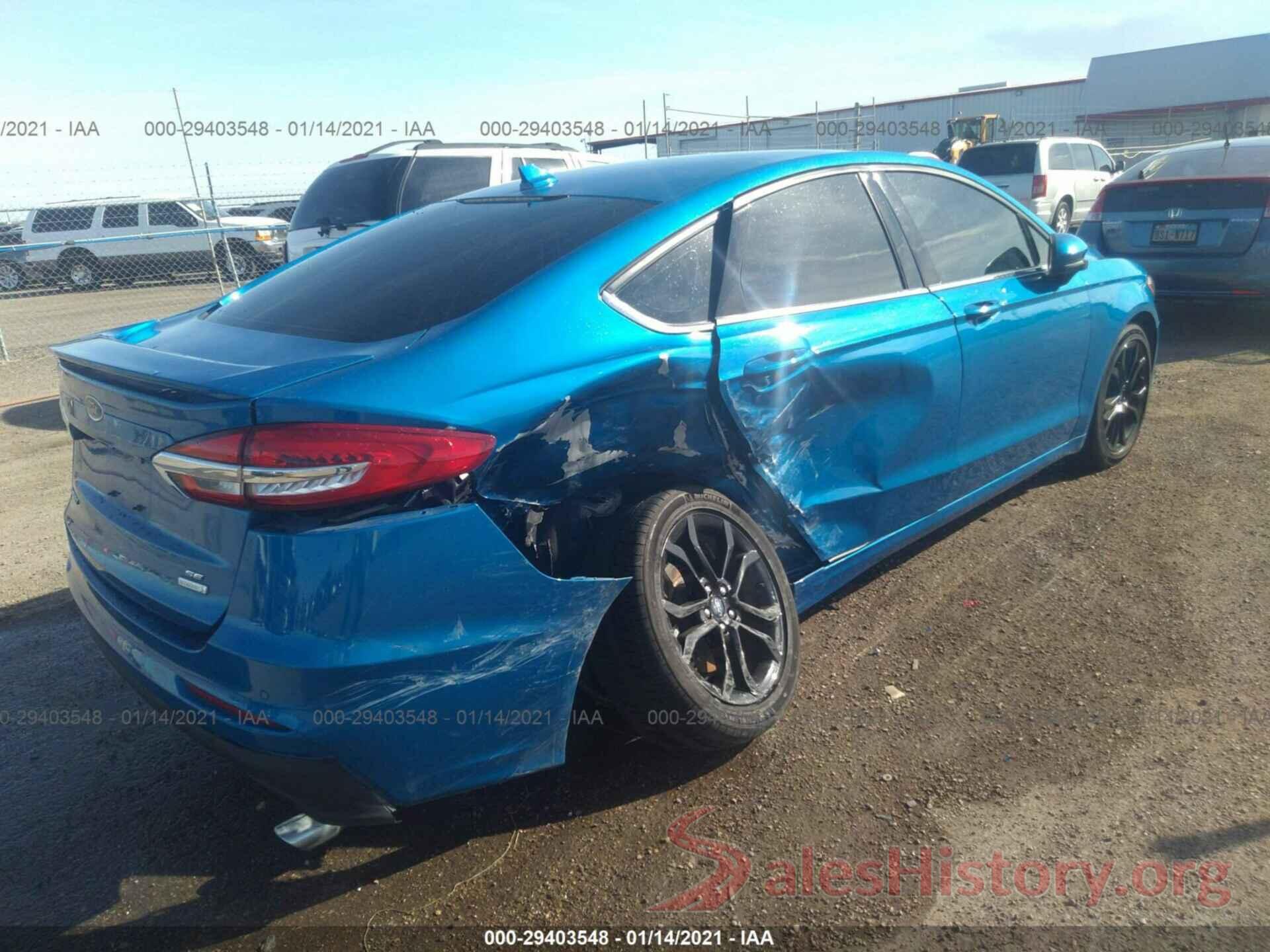 3FA6P0HD6KR198329 2019 FORD FUSION