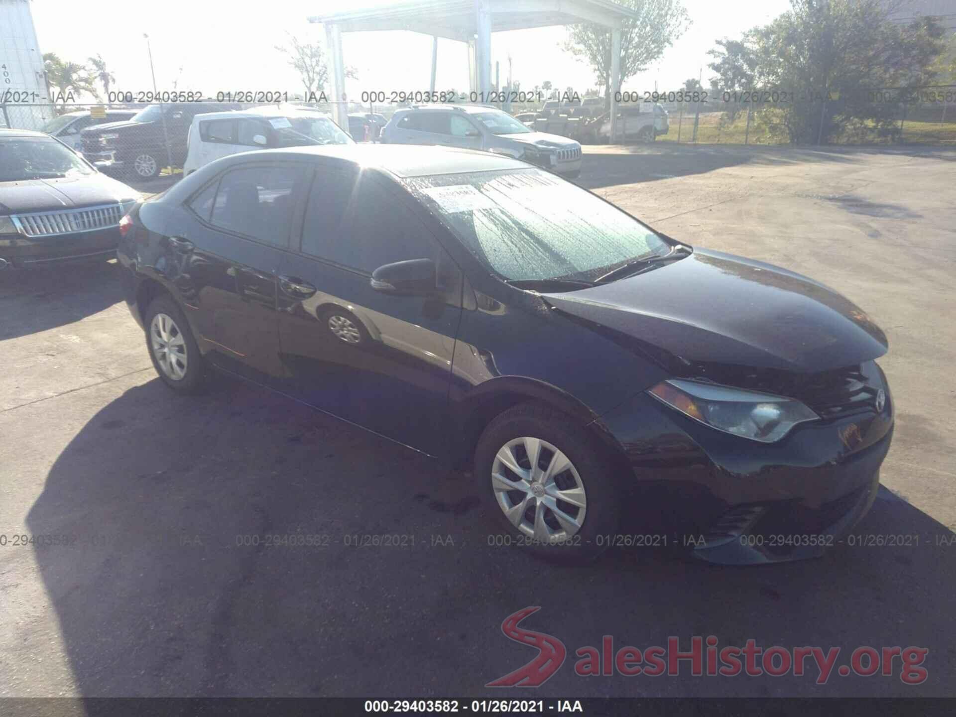 5YFBURHE6GP410934 2016 TOYOTA COROLLA