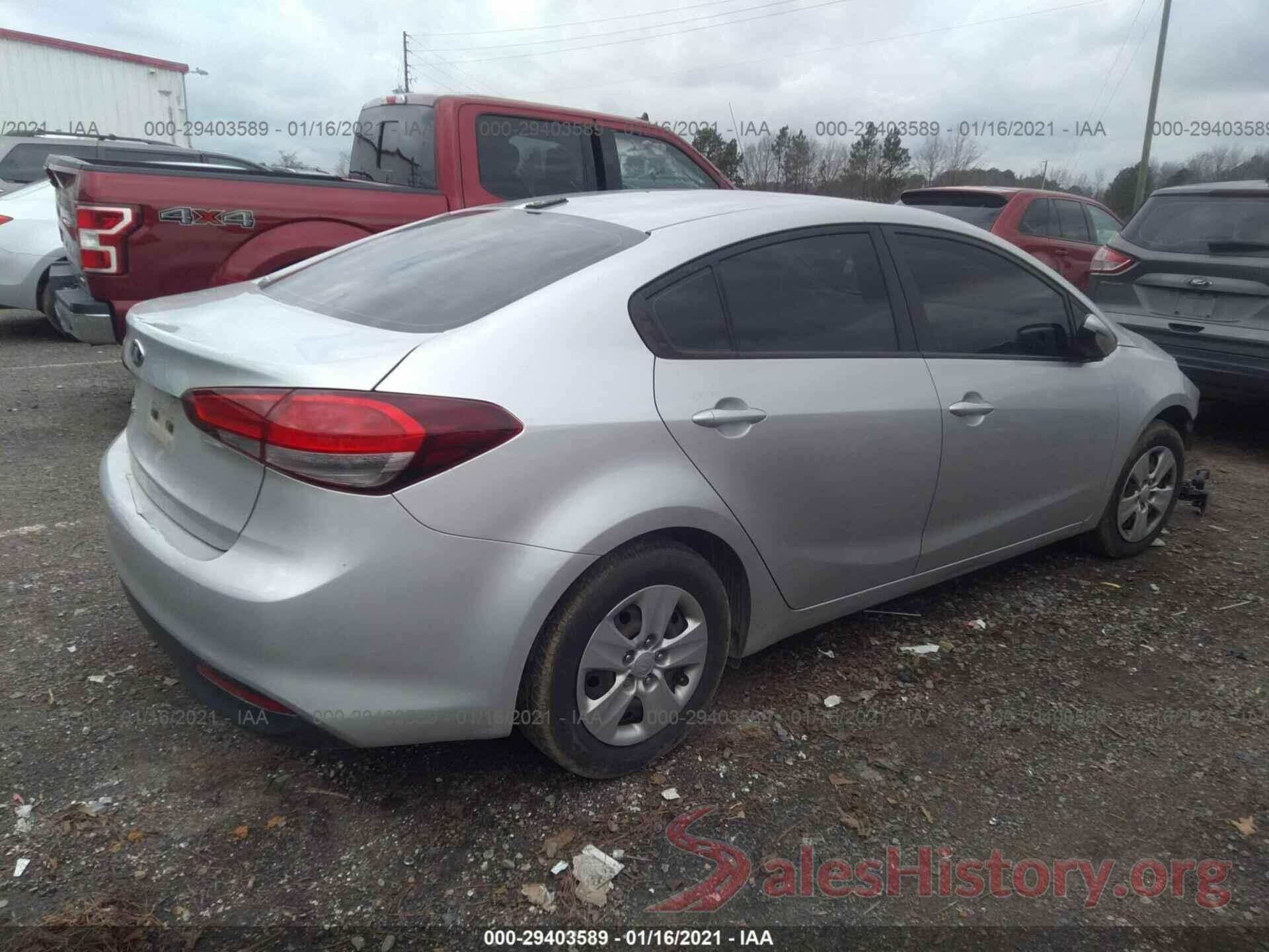 3KPFL4A75HE014841 2017 KIA FORTE