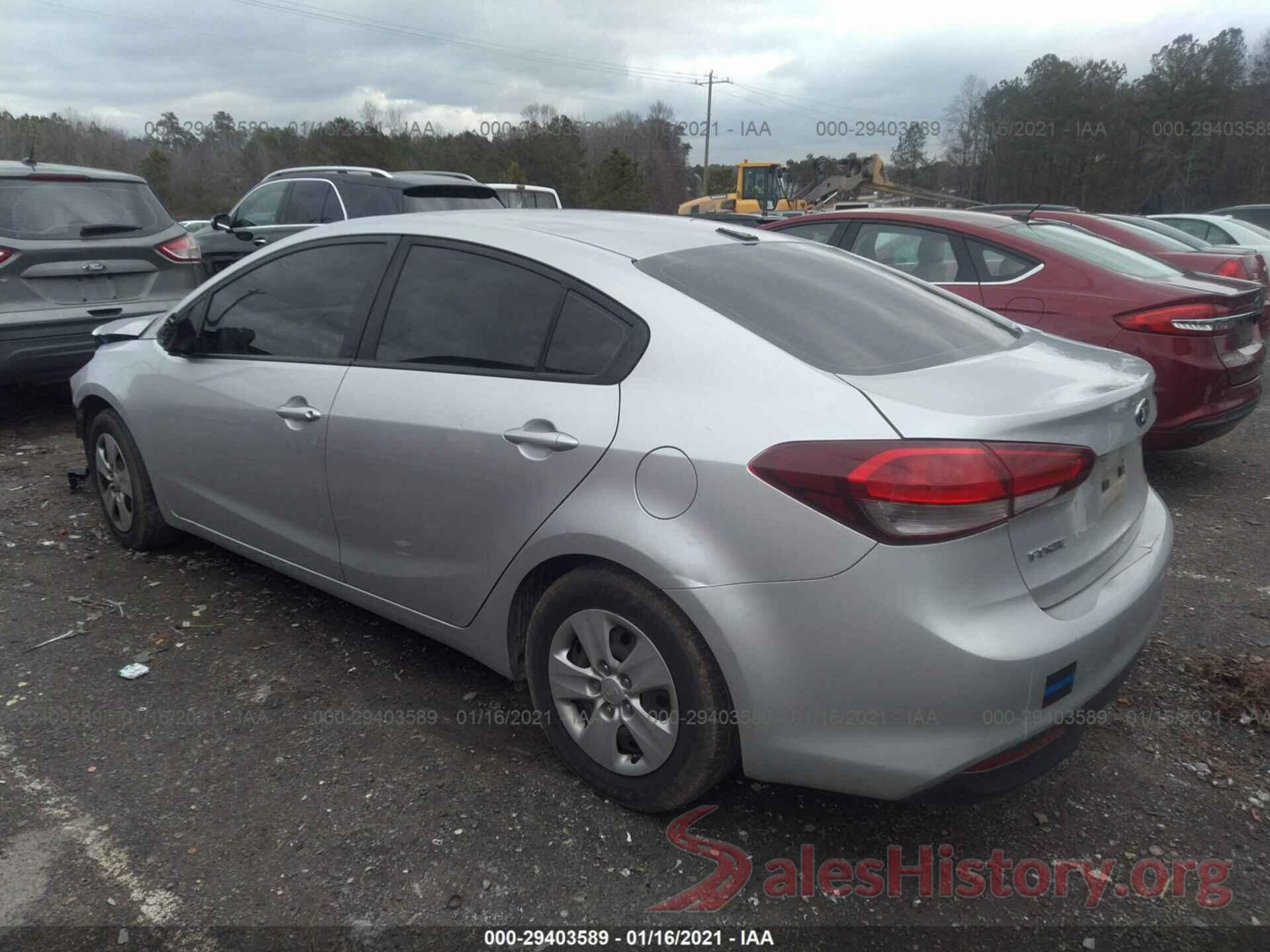 3KPFL4A75HE014841 2017 KIA FORTE