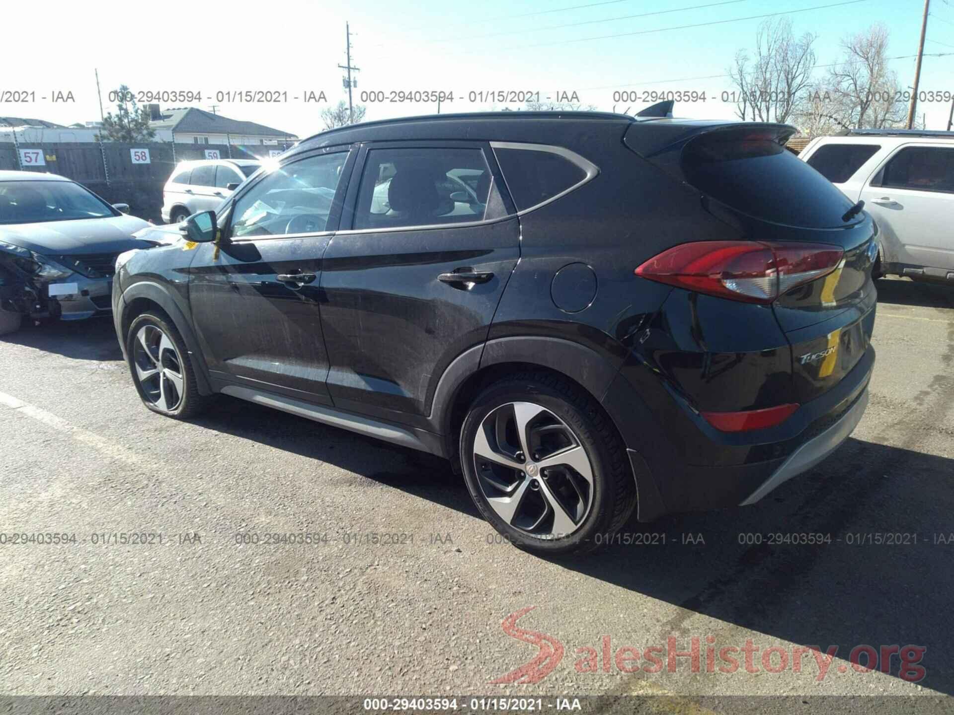 KM8J3CA2XJU646374 2018 HYUNDAI TUCSON