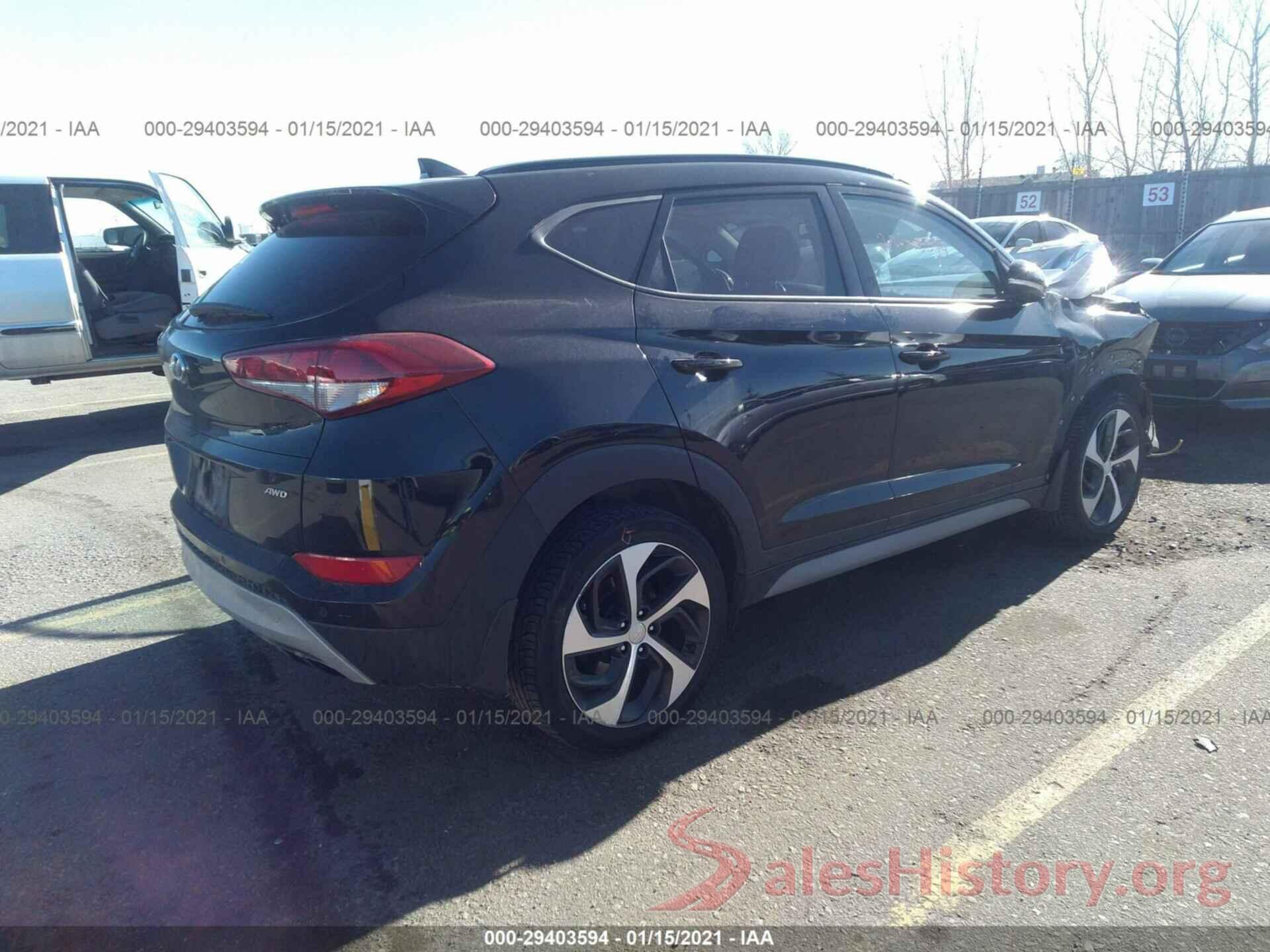 KM8J3CA2XJU646374 2018 HYUNDAI TUCSON