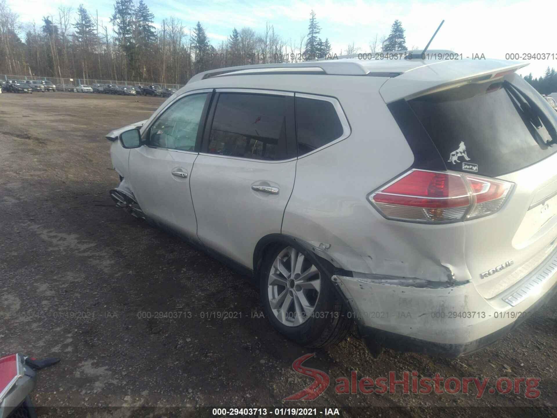 KNMAT2MV3GP720679 2016 NISSAN ROGUE