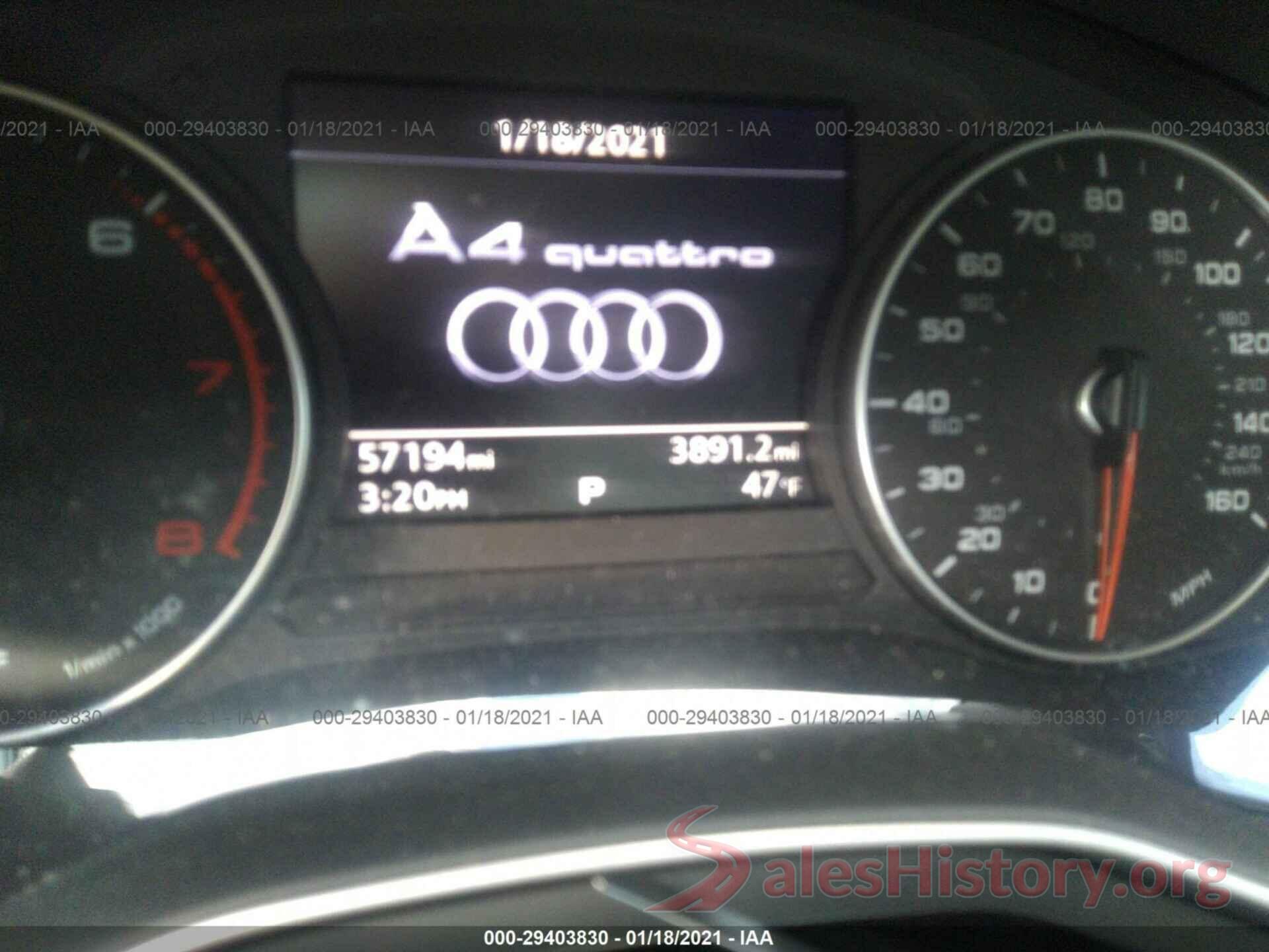 WAUANAF42HN051999 2017 AUDI A4