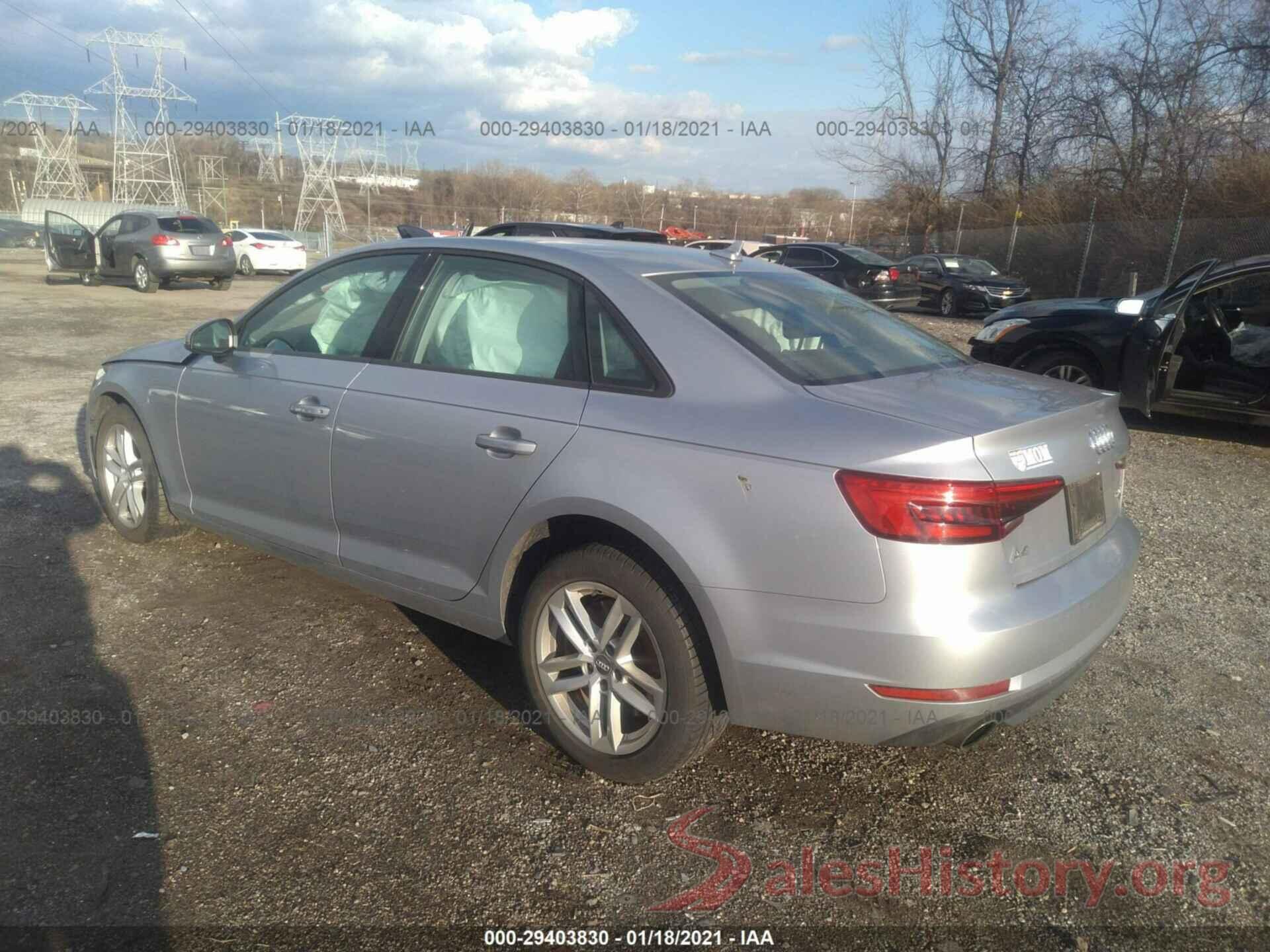 WAUANAF42HN051999 2017 AUDI A4