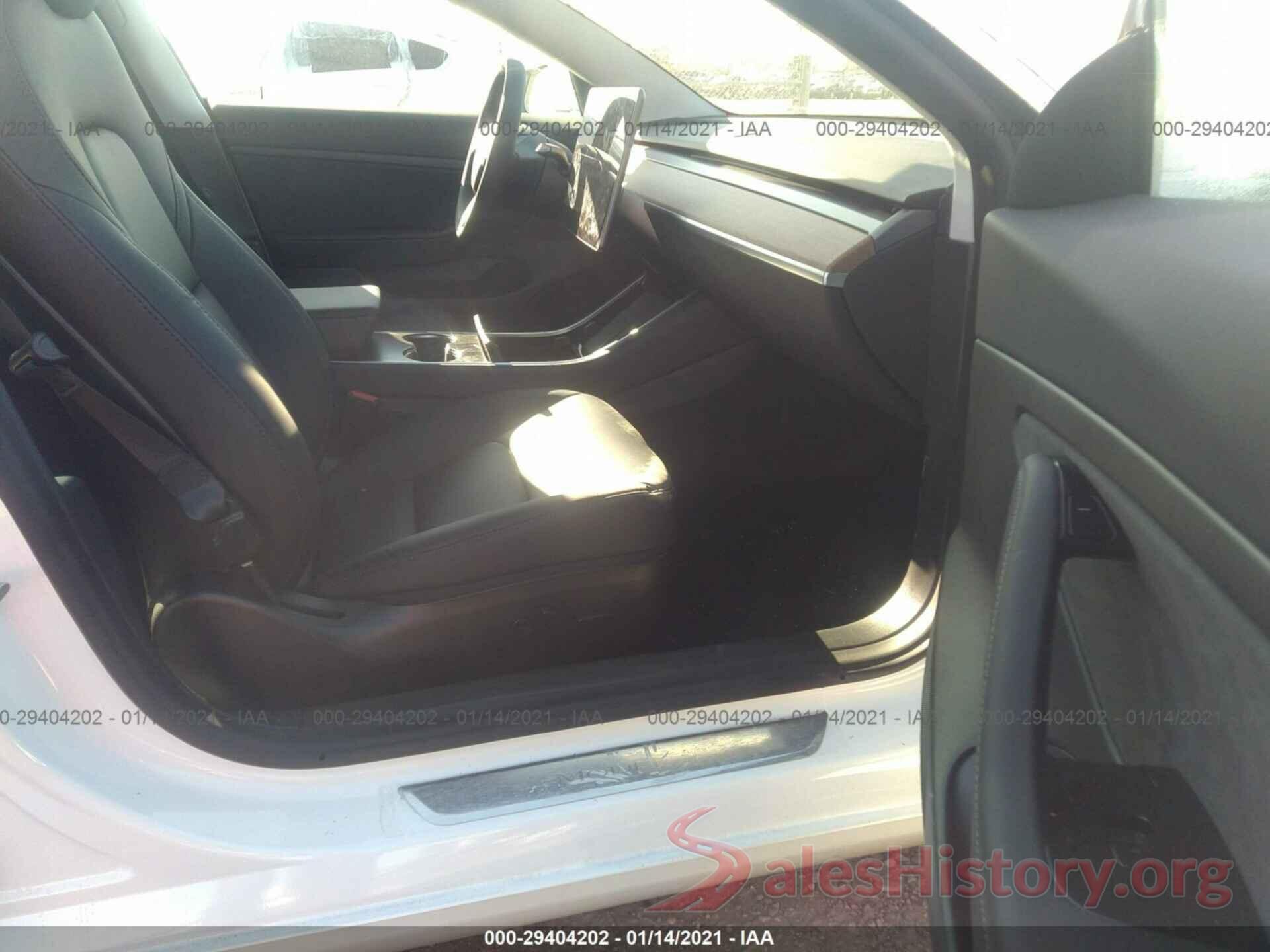 5YJ3E1EAXLF796994 2020 TESLA MODEL 3