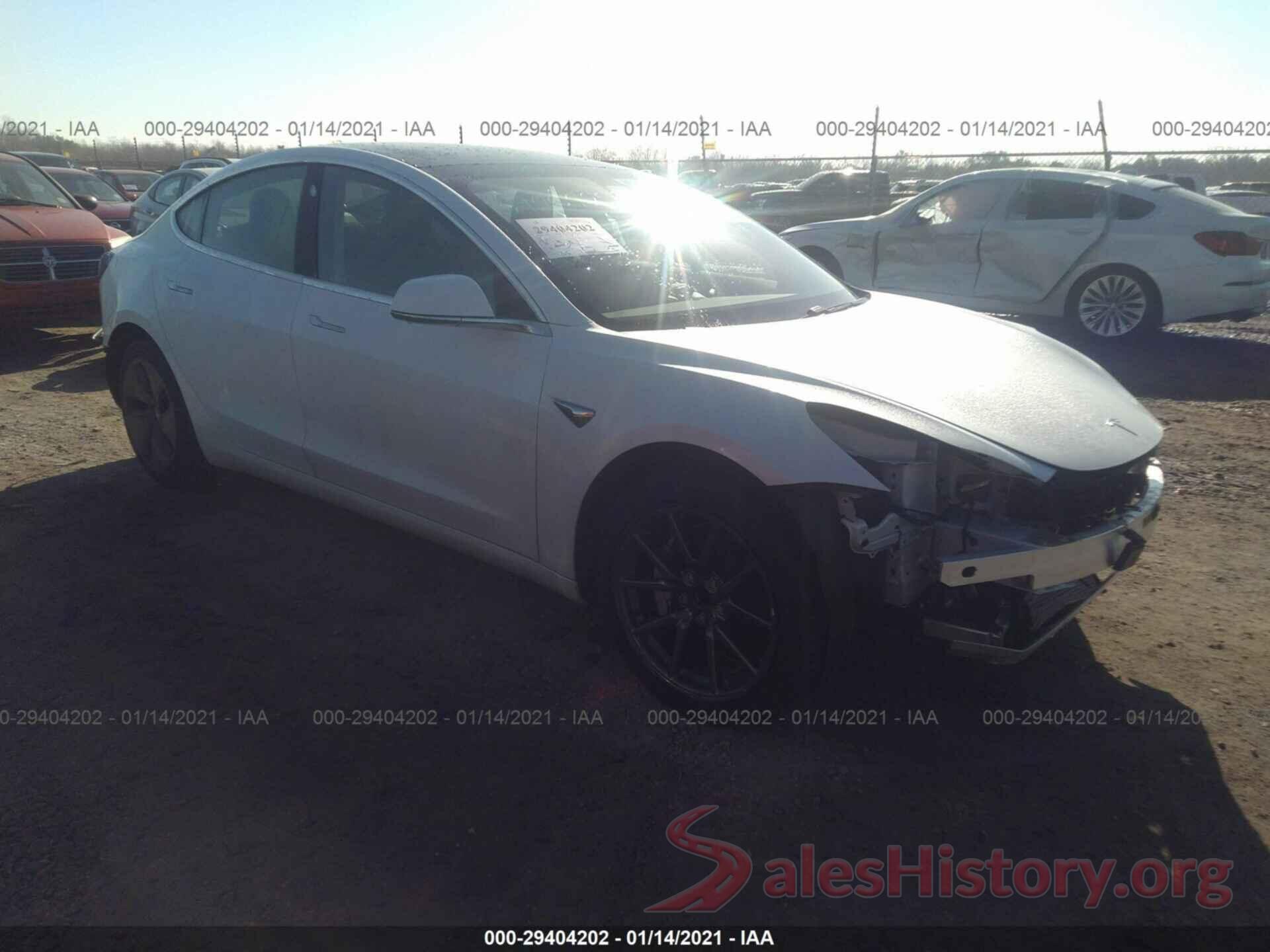 5YJ3E1EAXLF796994 2020 TESLA MODEL 3