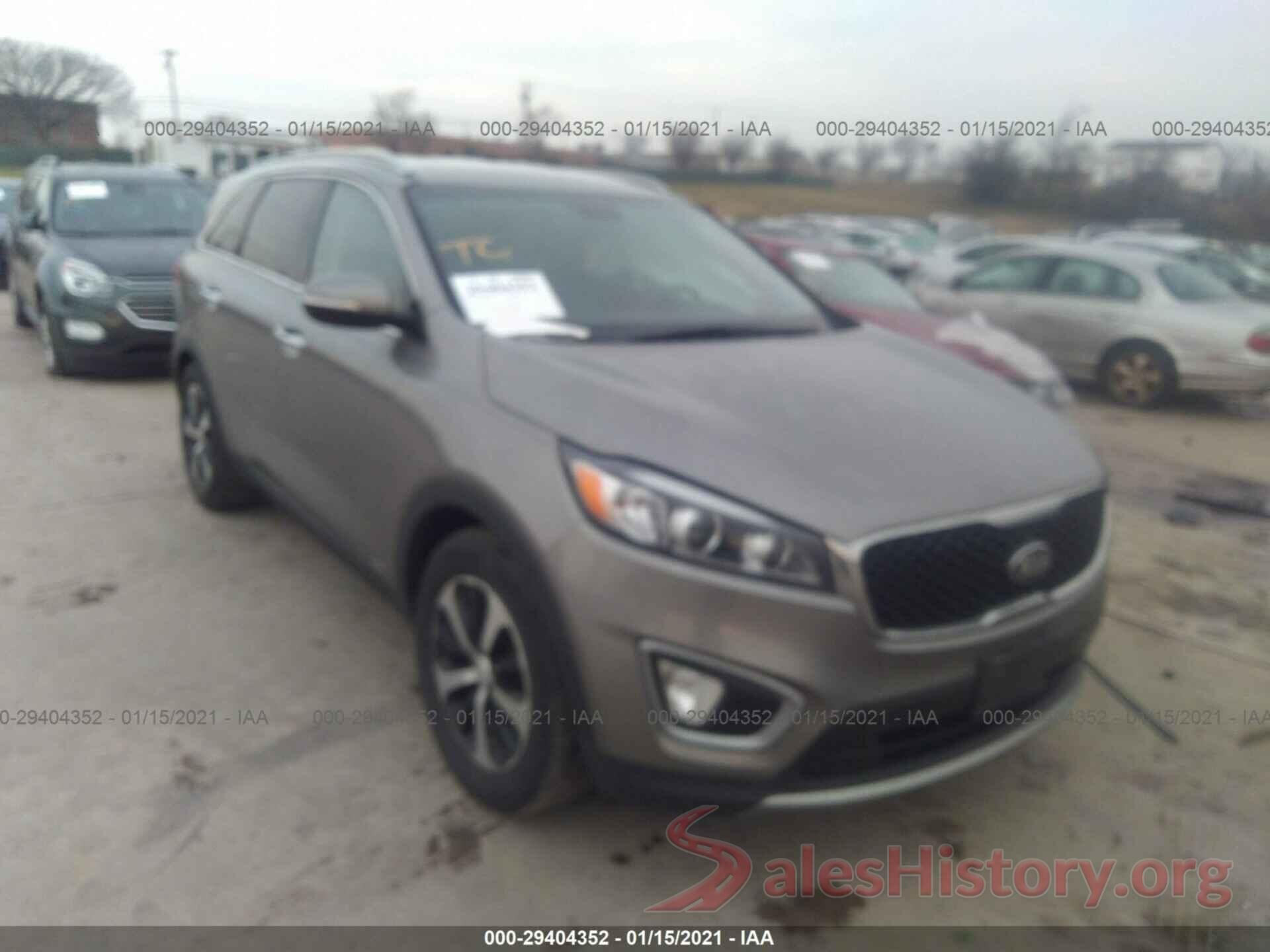 5XYPHDA15GG035787 2016 KIA SORENTO