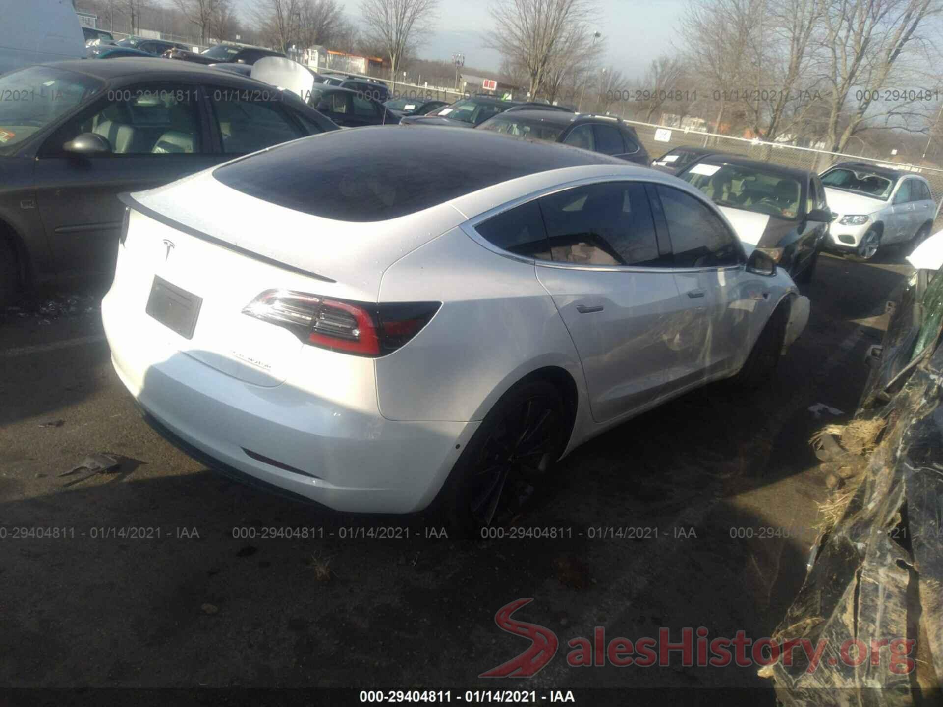 5YJ3E1EC9LF714321 2020 TESLA MODEL 3