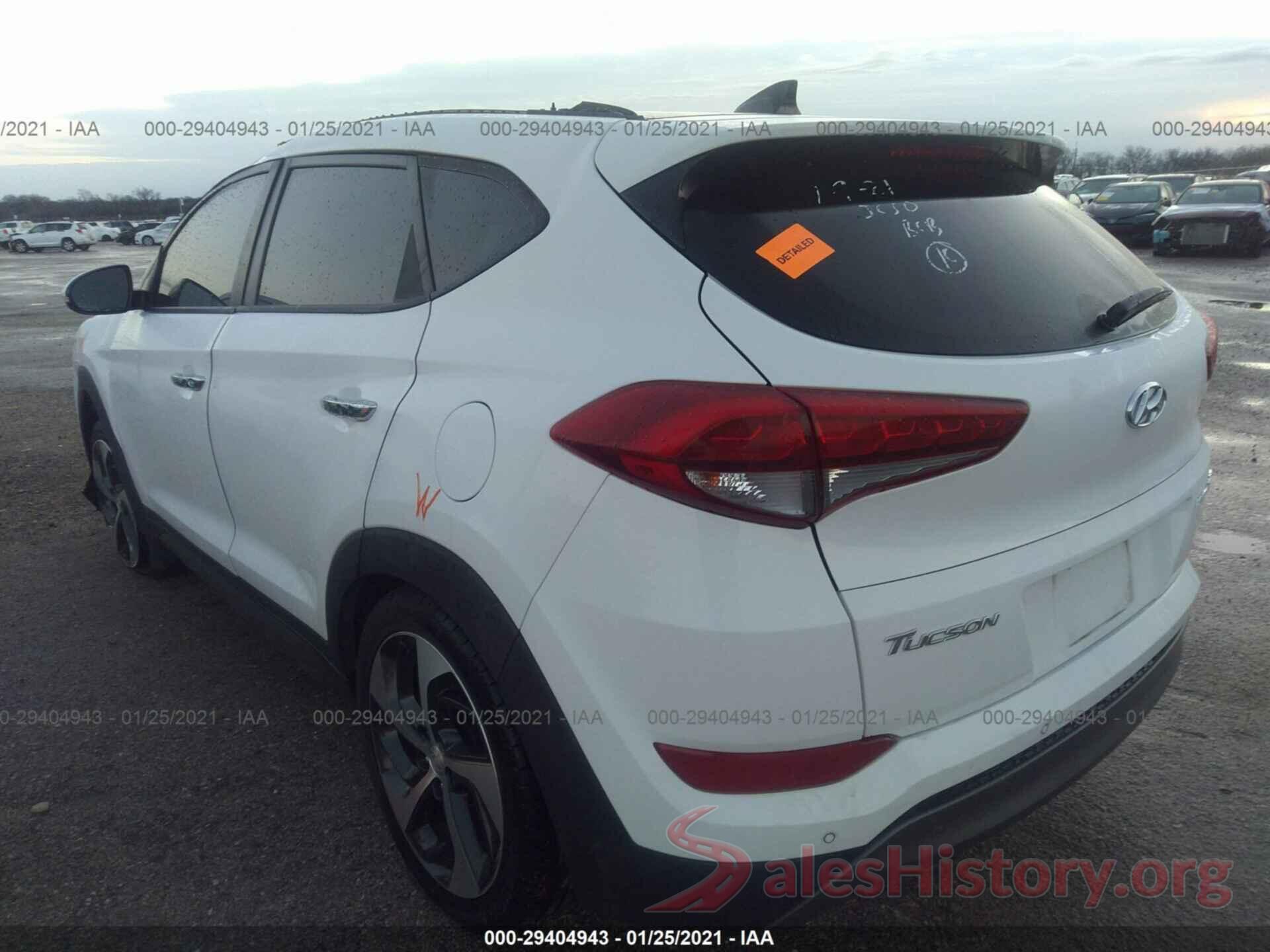 KM8J33A24GU192051 2016 HYUNDAI TUCSON