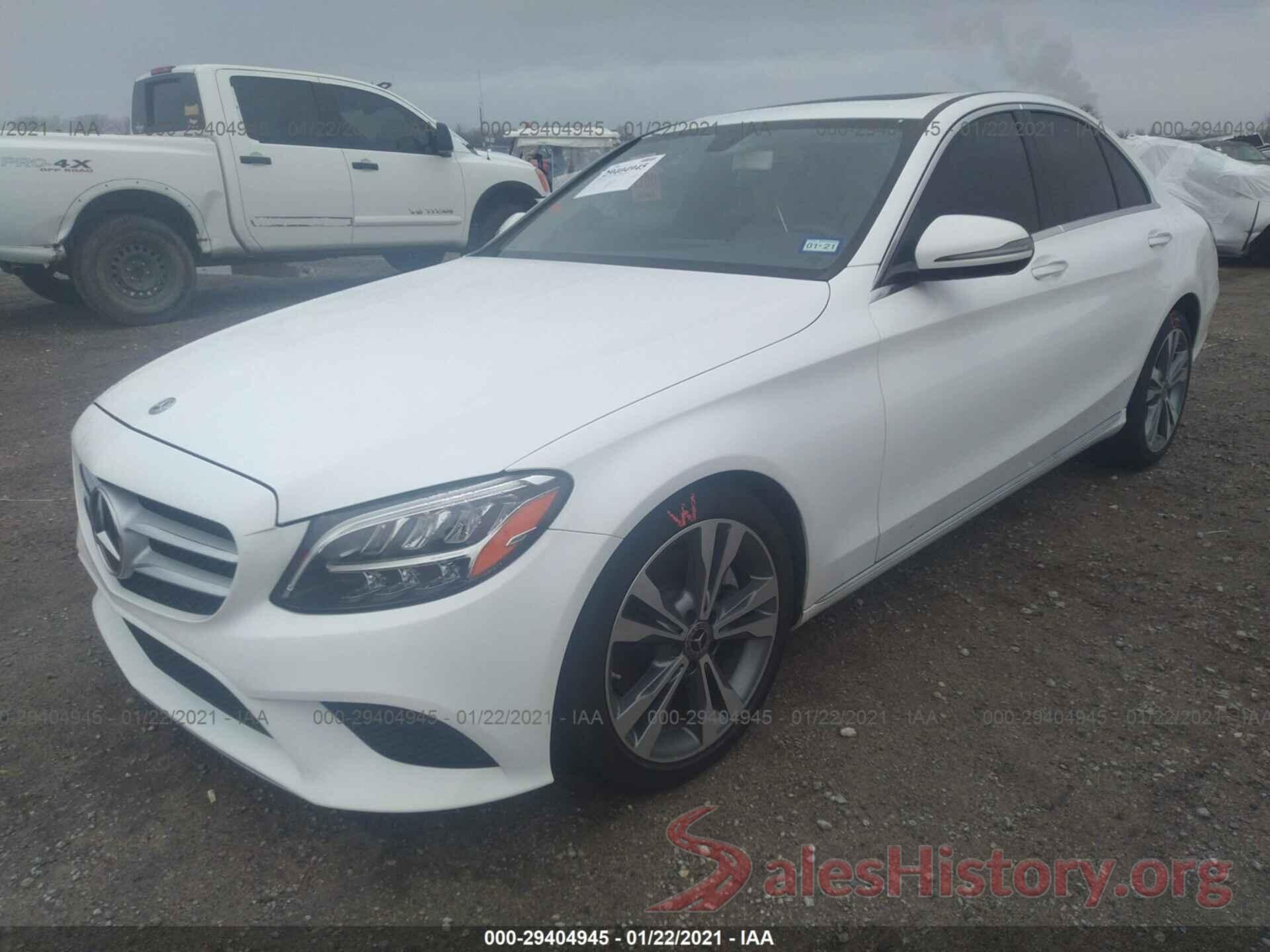 55SWF8DB1KU288889 2019 MERCEDES-BENZ C-CLASS