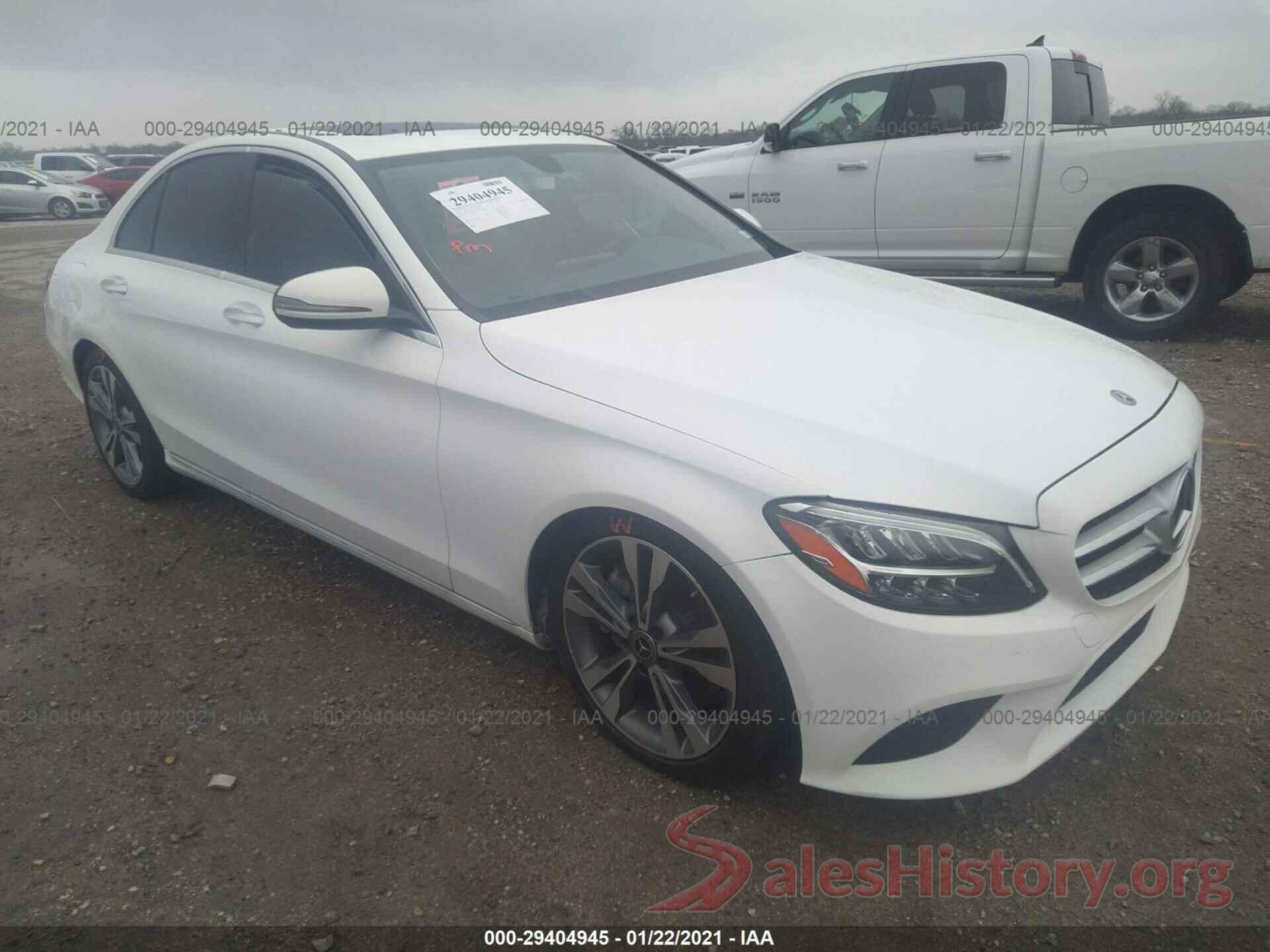 55SWF8DB1KU288889 2019 MERCEDES-BENZ C-CLASS