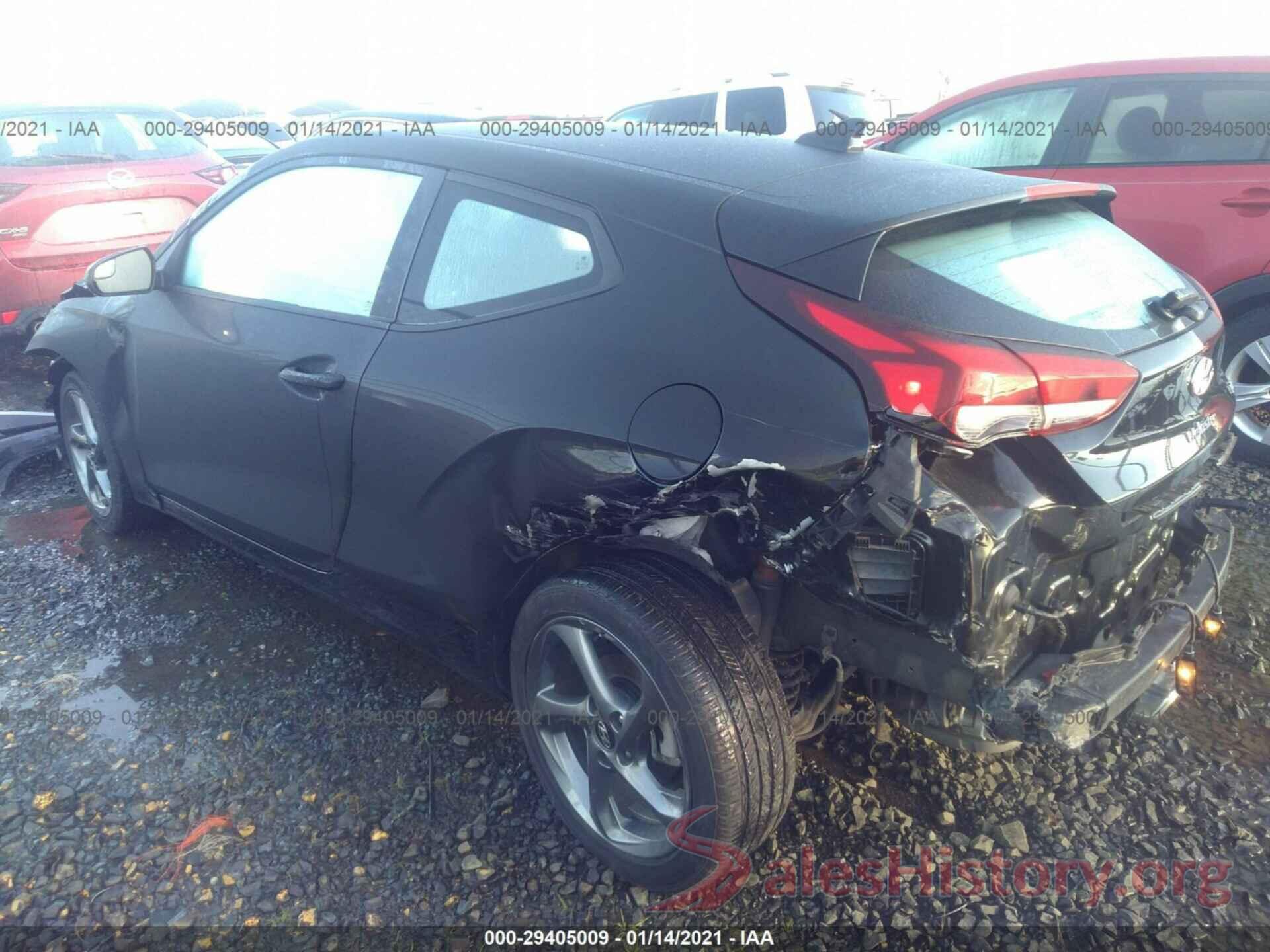 KMHTG6AF2KU006646 2019 HYUNDAI VELOSTER