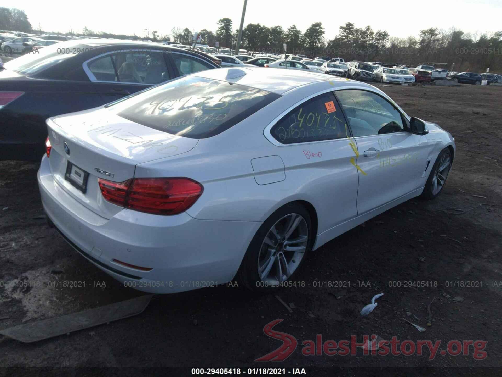 WBA3N7C54GK226956 2016 BMW 4 SERIES