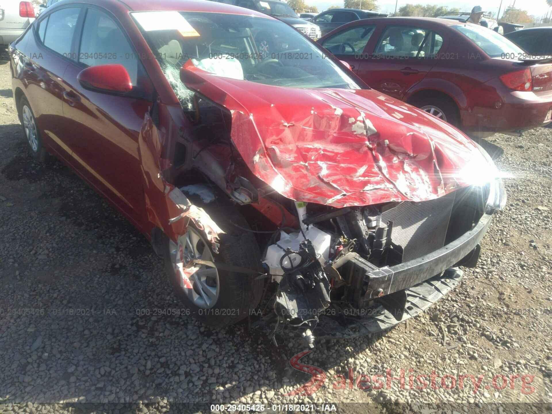 KMHD74LF3LU080438 2020 HYUNDAI ELANTRA