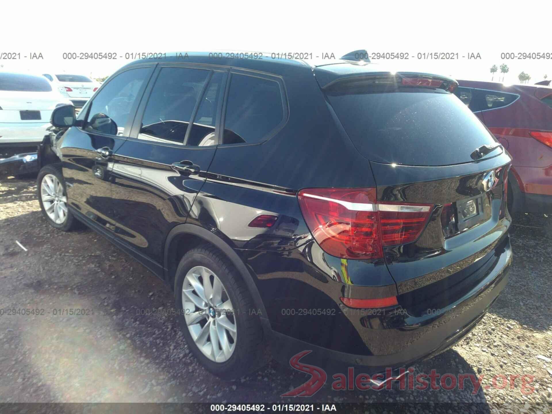 5UXWZ7C35H0V93668 2017 BMW X3