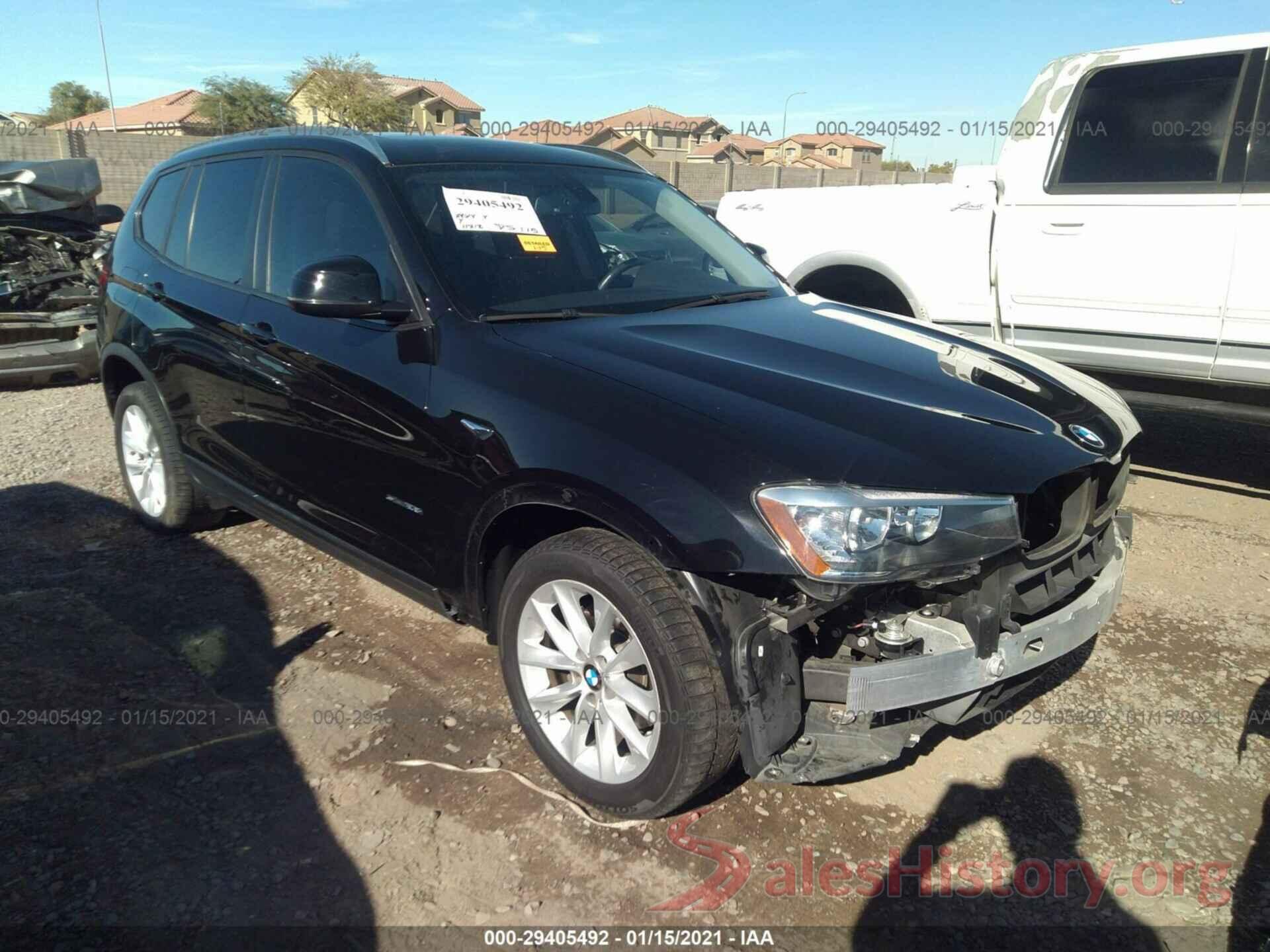 5UXWZ7C35H0V93668 2017 BMW X3