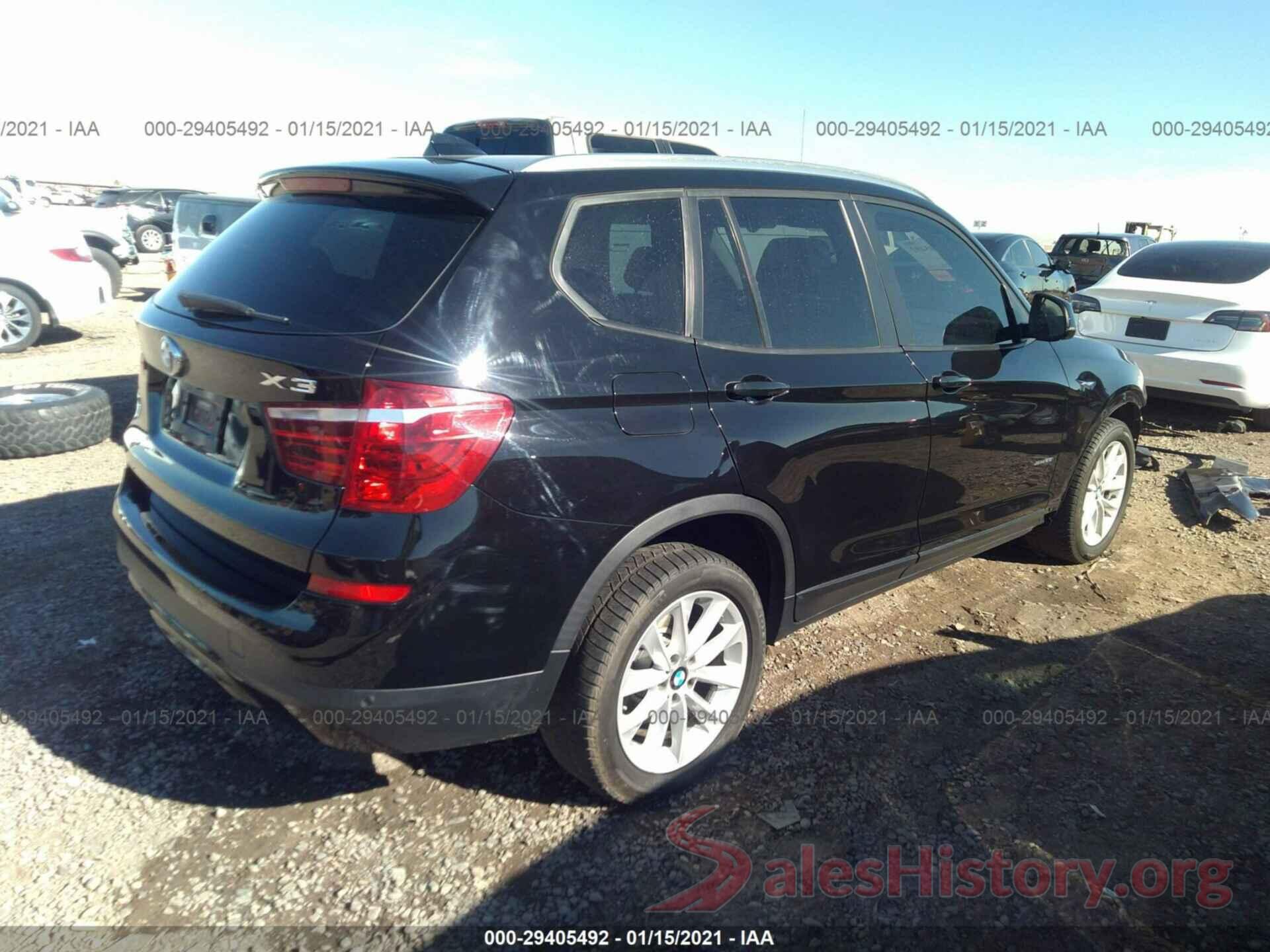 5UXWZ7C35H0V93668 2017 BMW X3