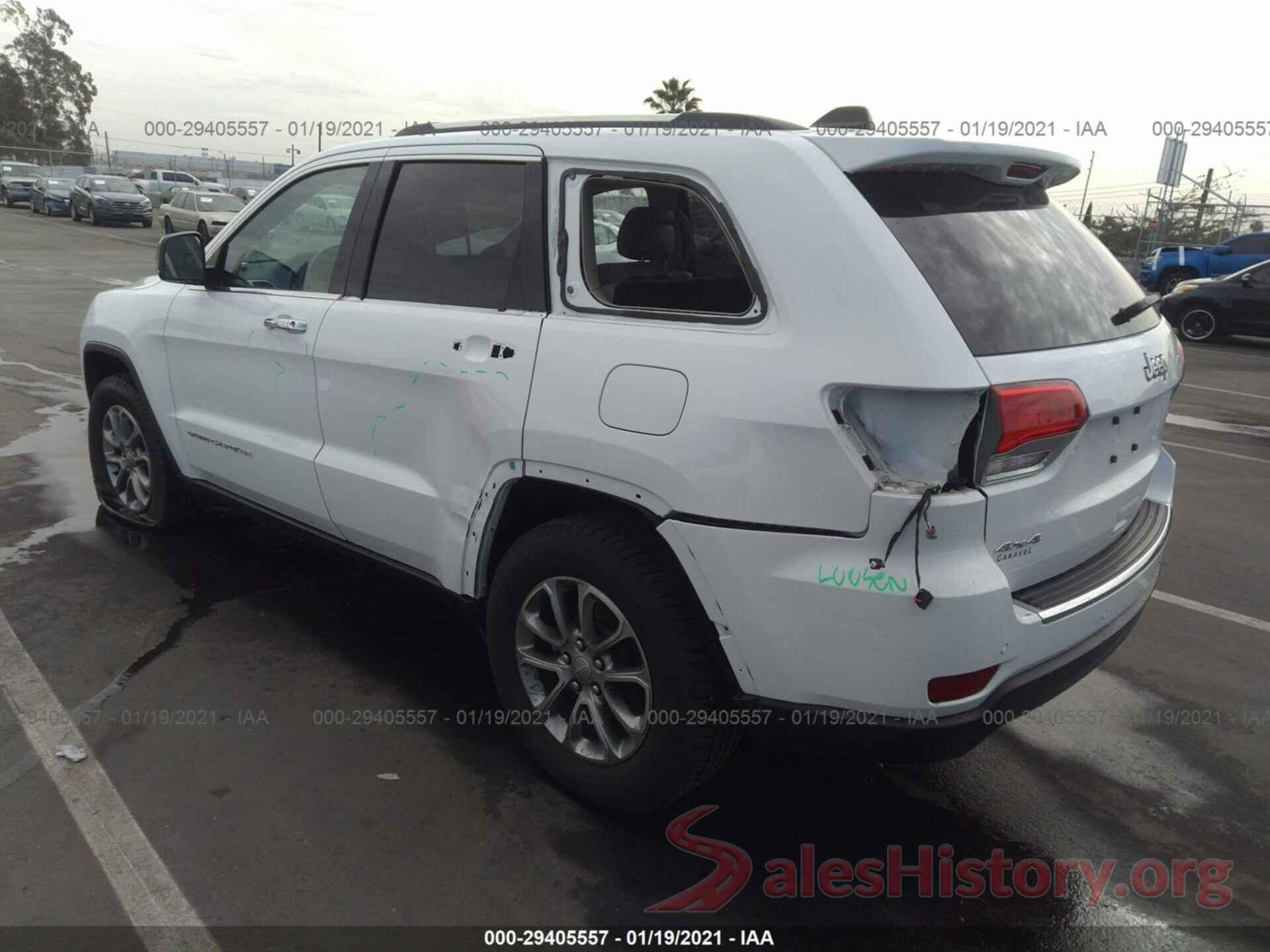 1C4RJFBG7GC350865 2016 JEEP GRAND CHEROKEE