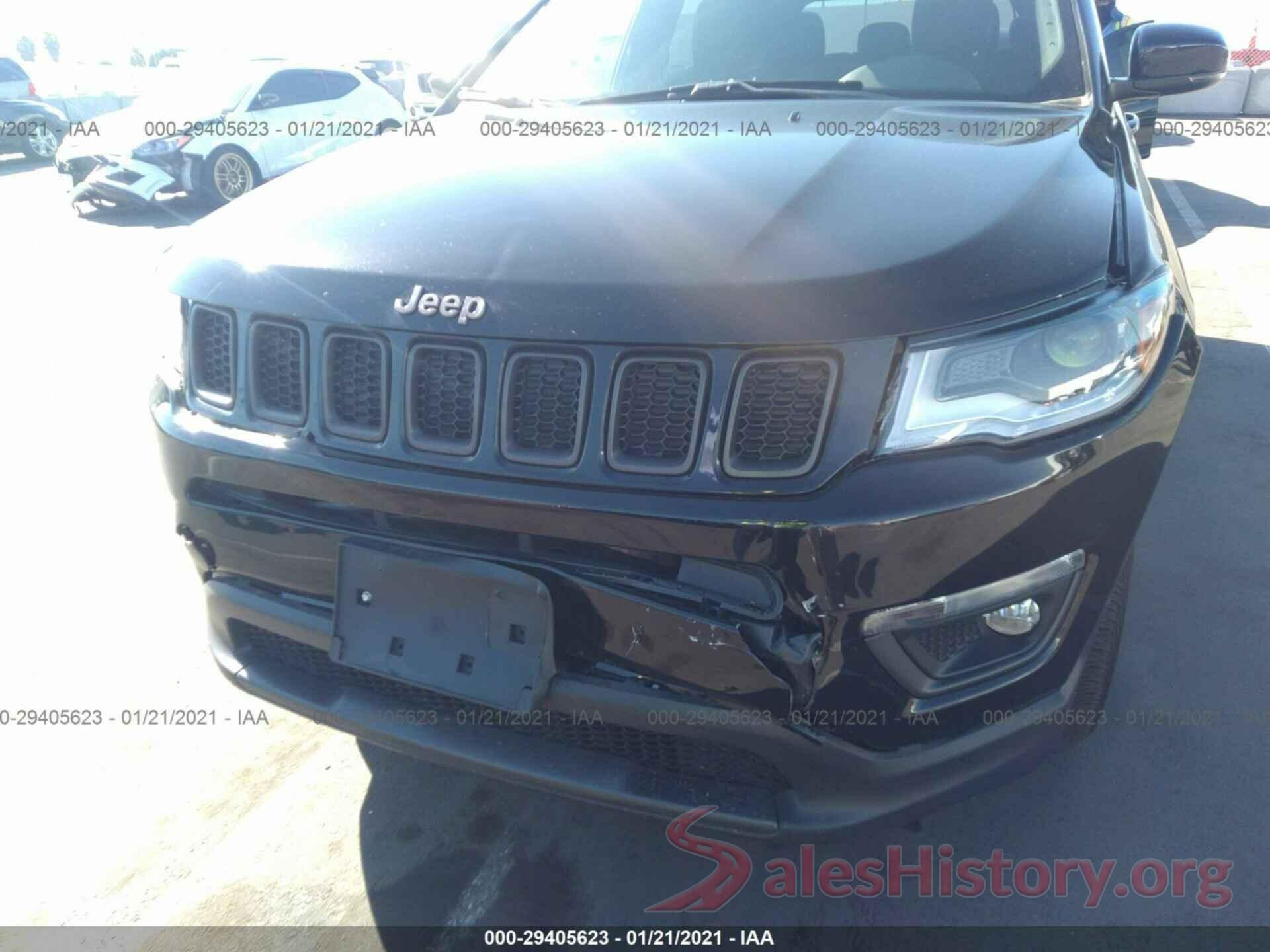 3C4NJDCB5LT145629 2020 JEEP COMPASS