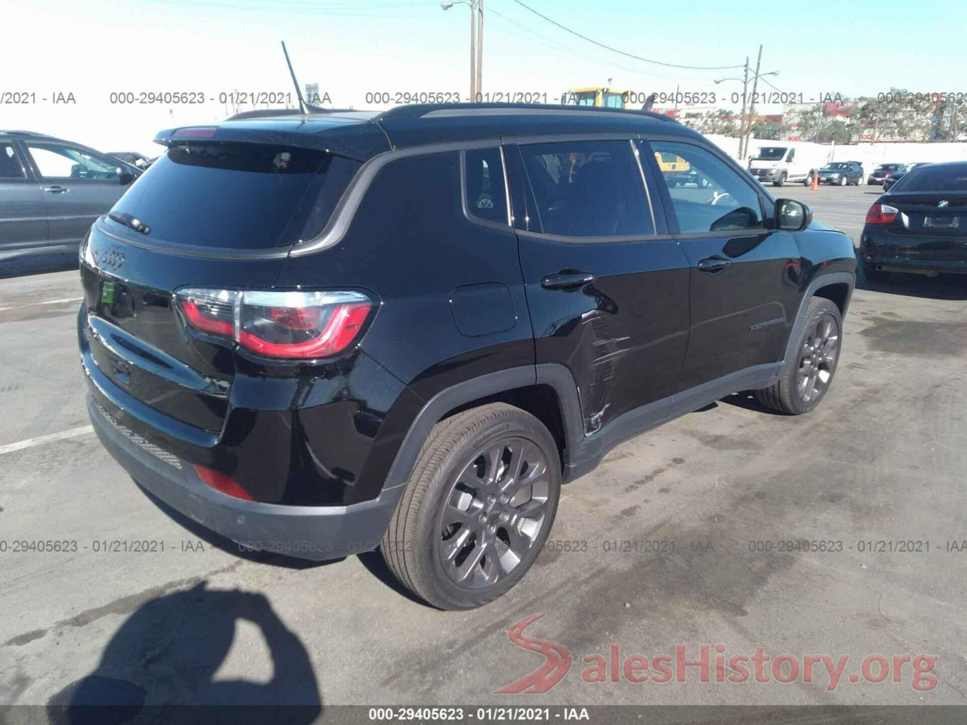 3C4NJDCB5LT145629 2020 JEEP COMPASS