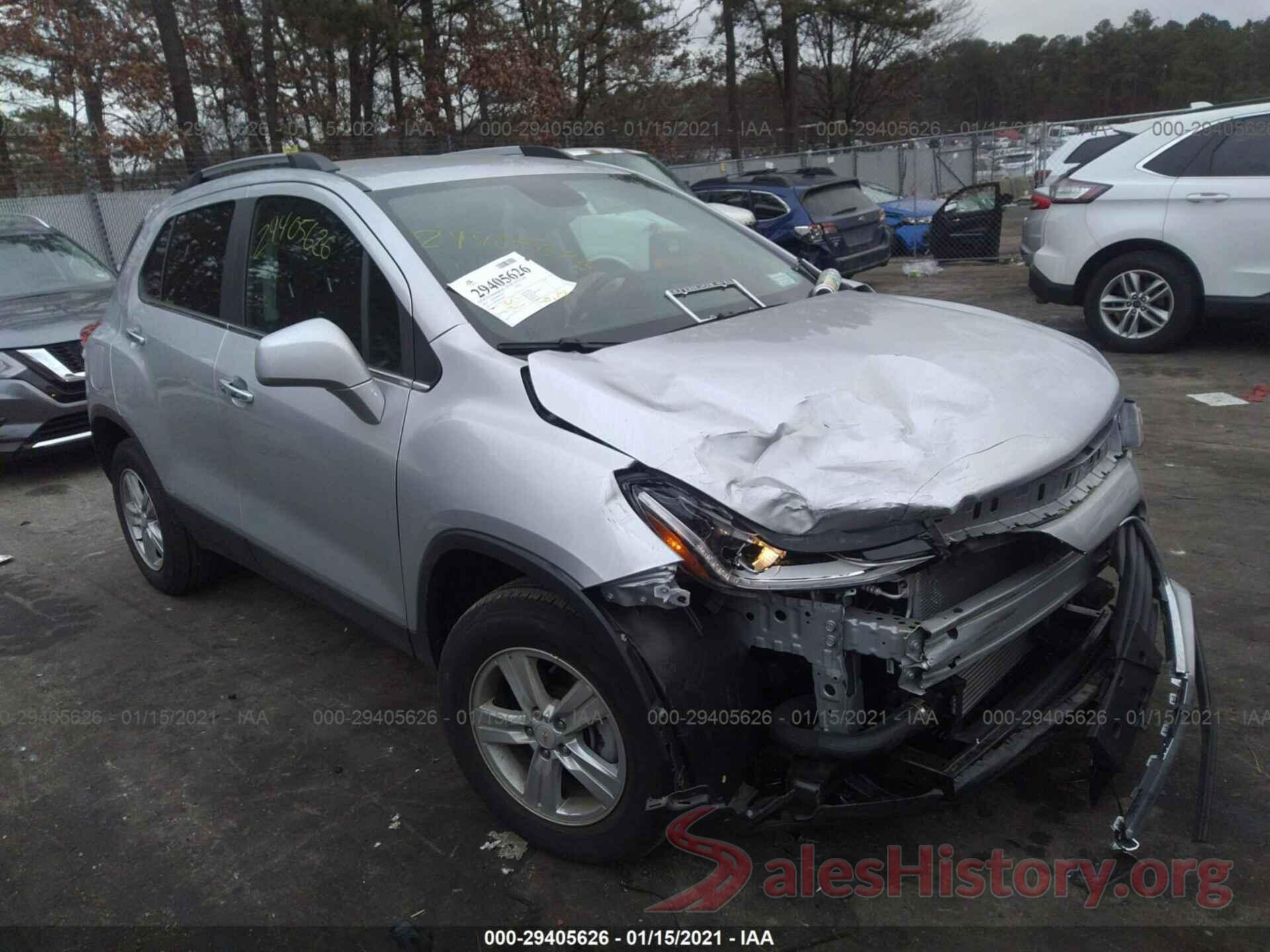 KL7CJPSB9KB954722 2019 CHEVROLET TRAX