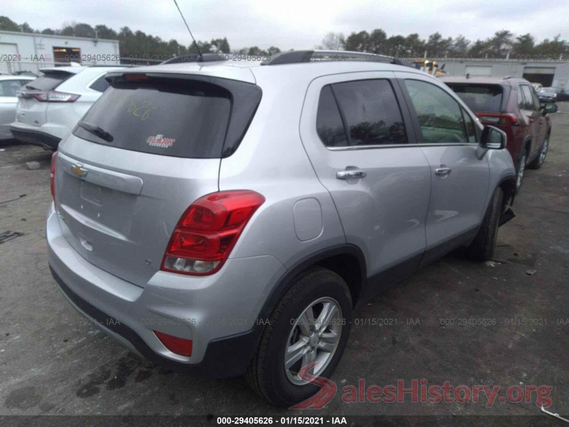 KL7CJPSB9KB954722 2019 CHEVROLET TRAX