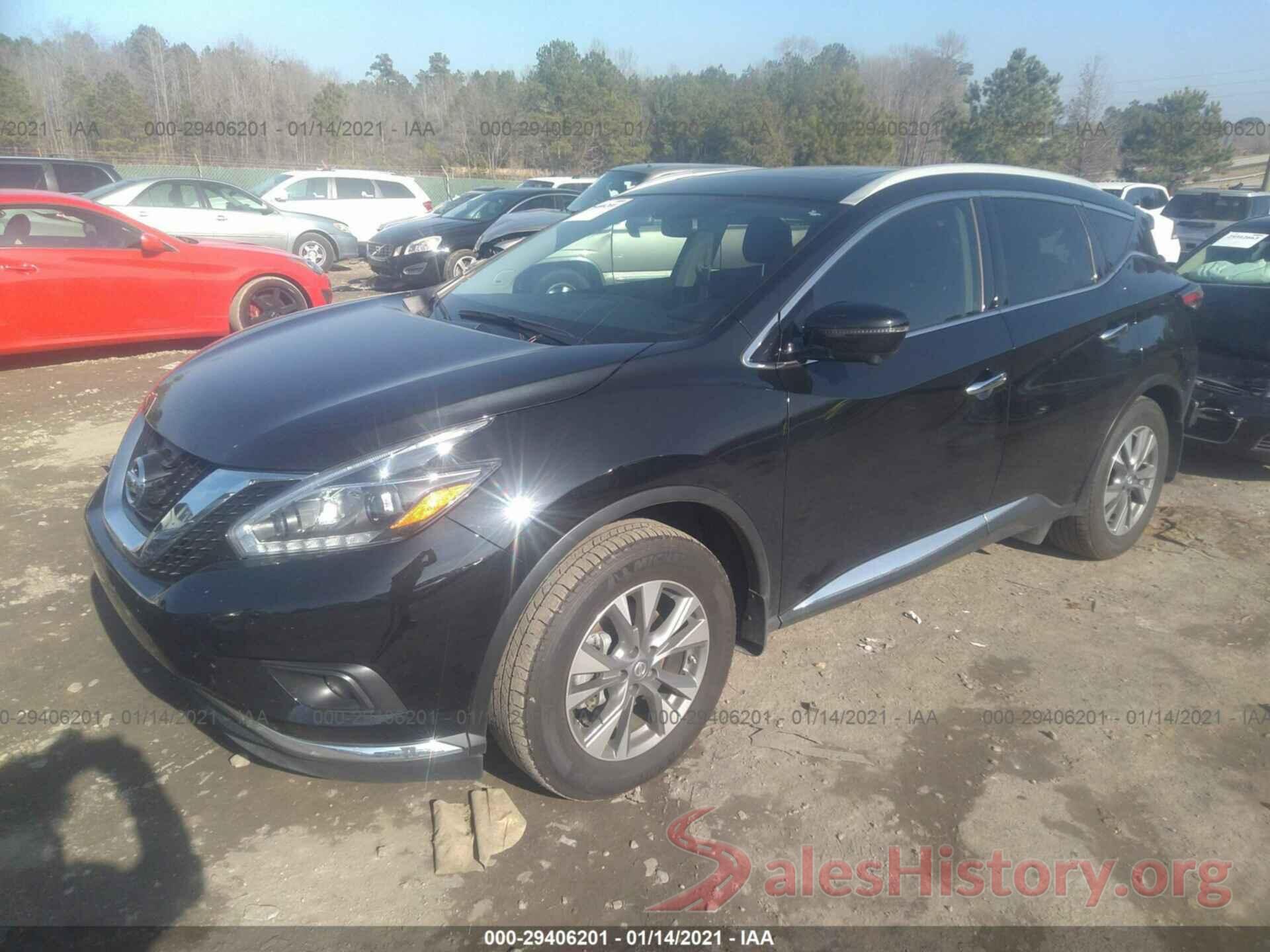 5N1AZ2MH0JN121309 2018 NISSAN MURANO