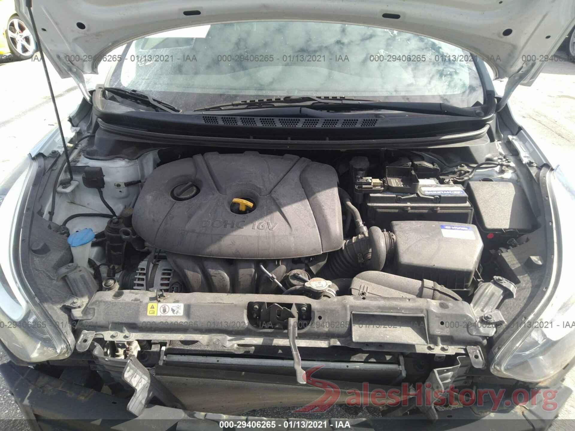 KMHDH4AEXGU589908 2016 HYUNDAI ELANTRA