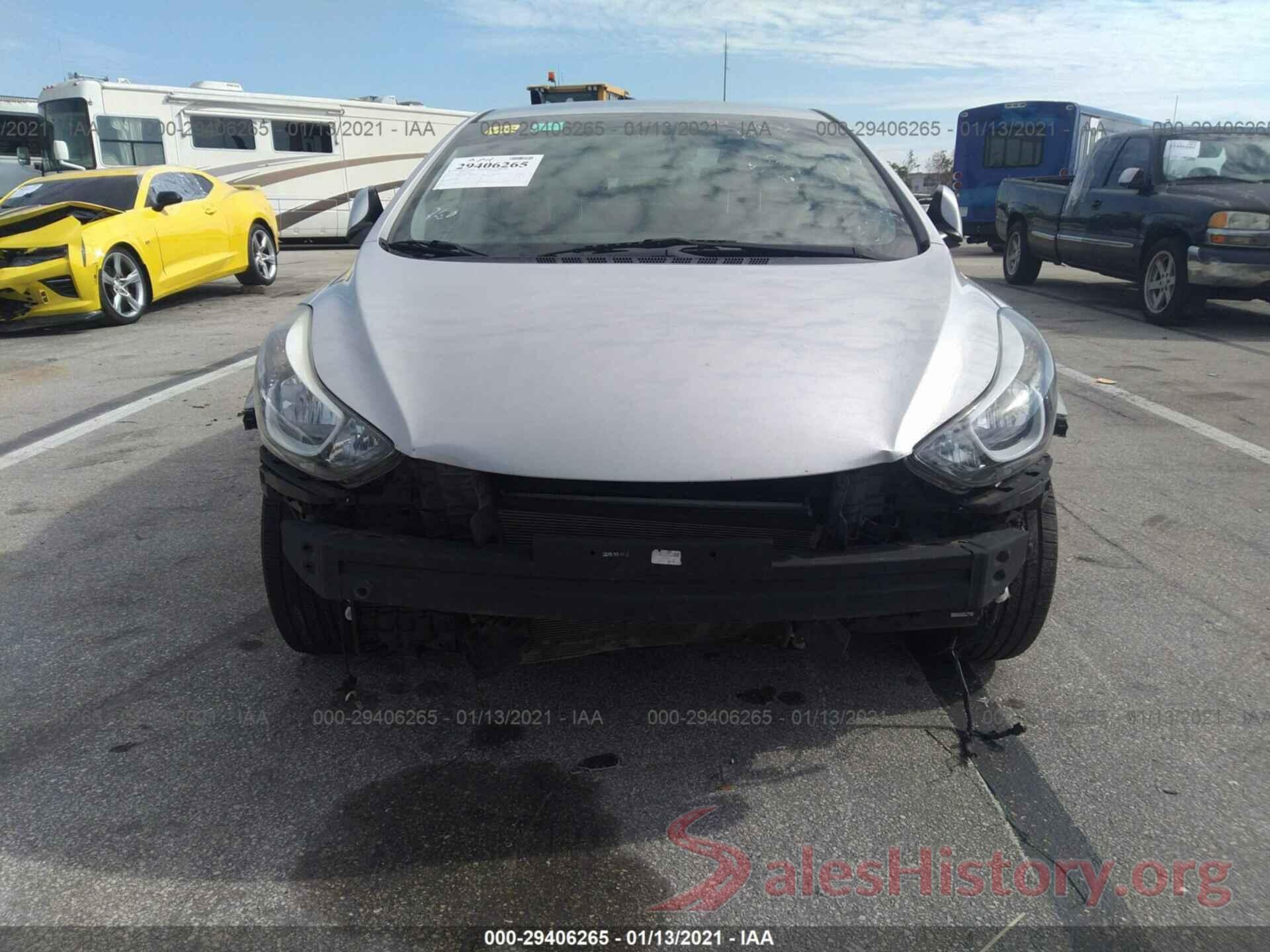 KMHDH4AEXGU589908 2016 HYUNDAI ELANTRA