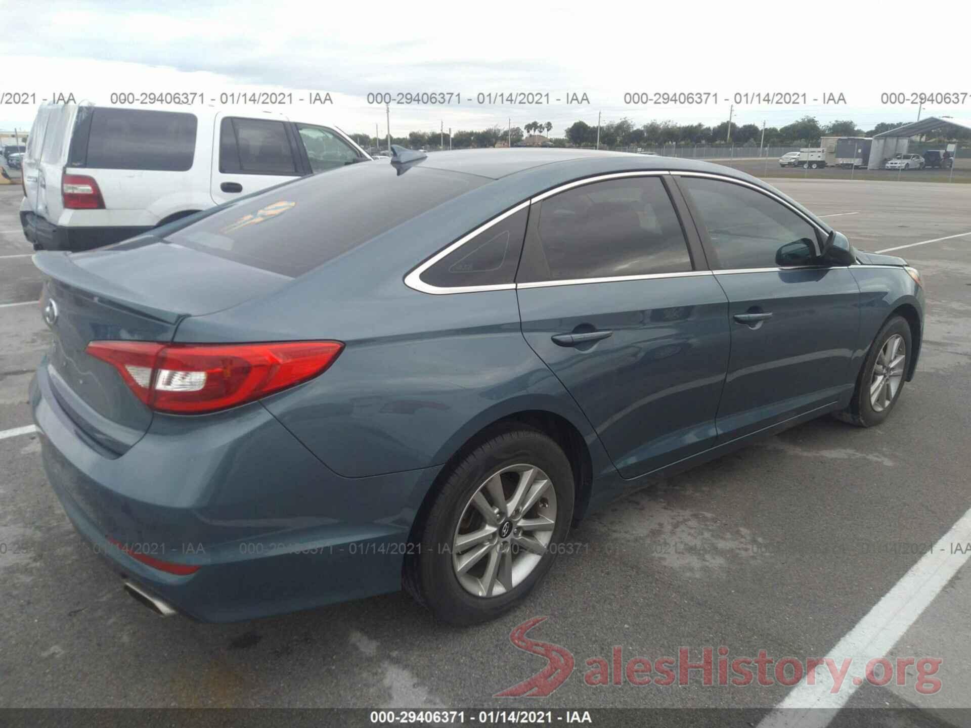 5NPE24AFXGH304010 2016 HYUNDAI SONATA