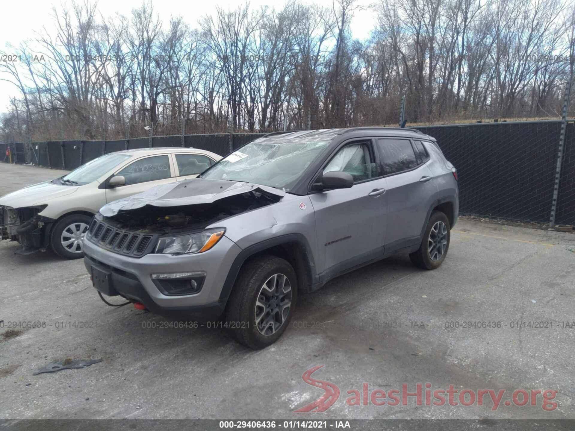 3C4NJDDB2LT189585 2020 JEEP COMPASS