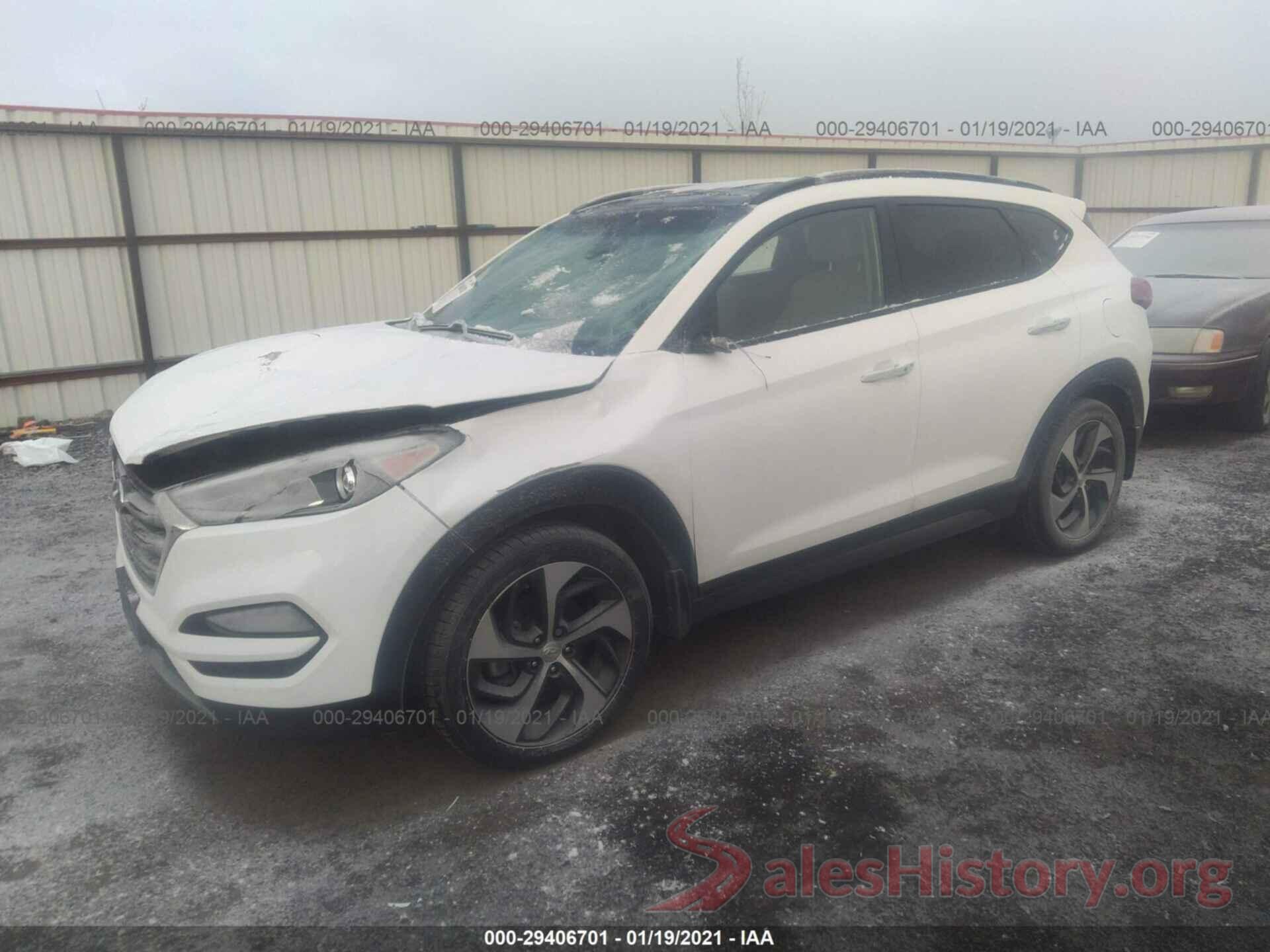 KM8J3CA23GU256080 2016 HYUNDAI TUCSON