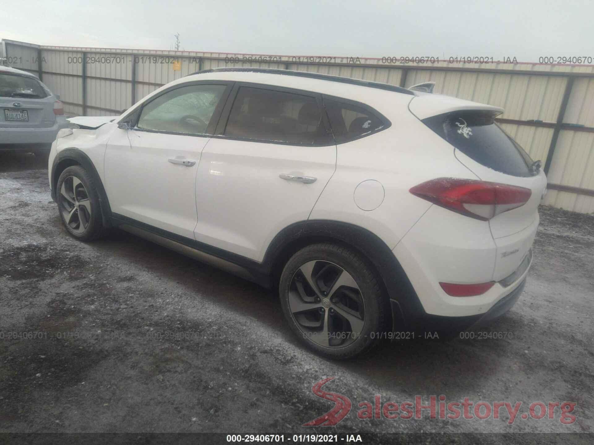 KM8J3CA23GU256080 2016 HYUNDAI TUCSON