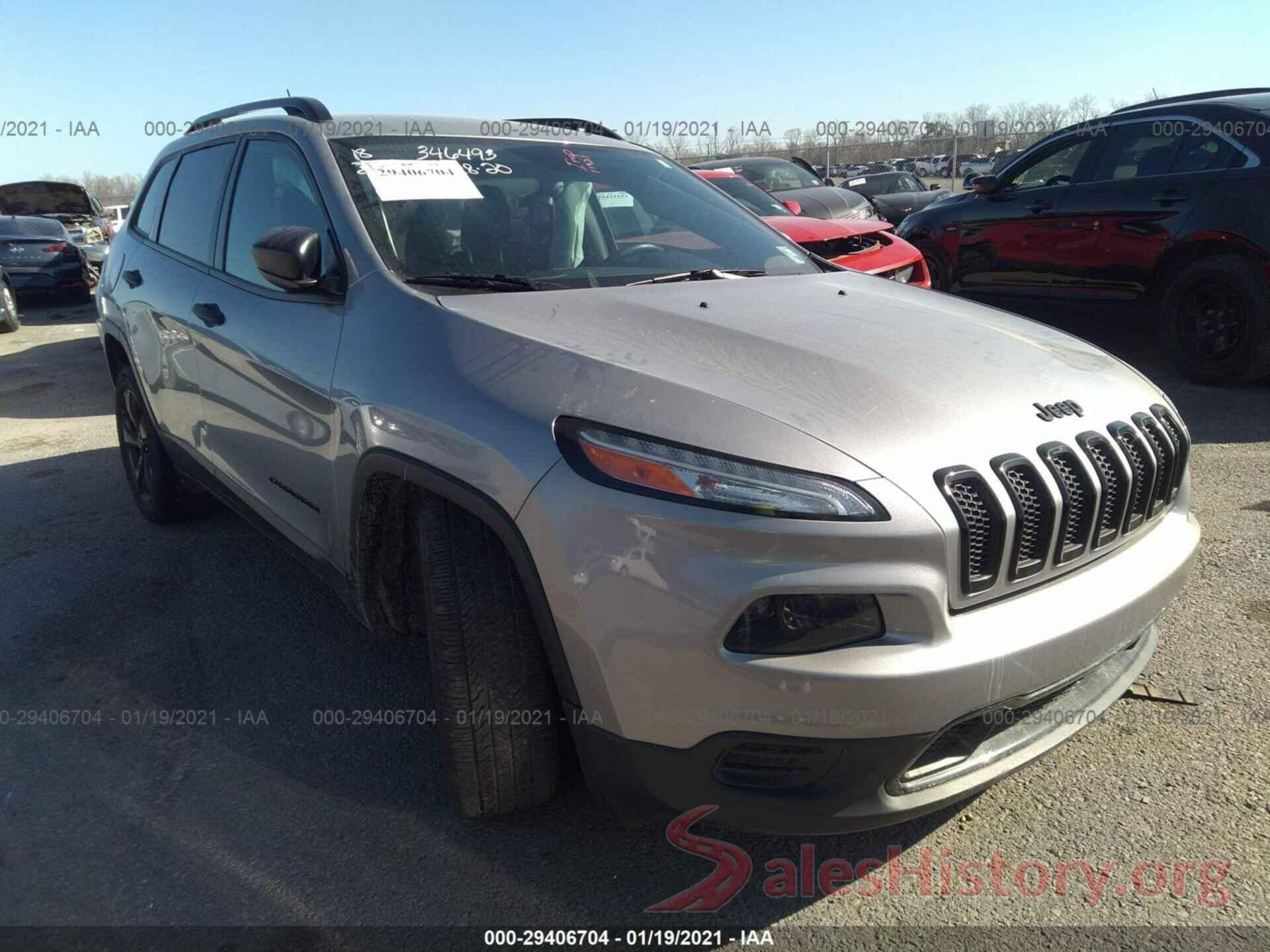 1C4PJLAB6GW346493 2016 JEEP CHEROKEE