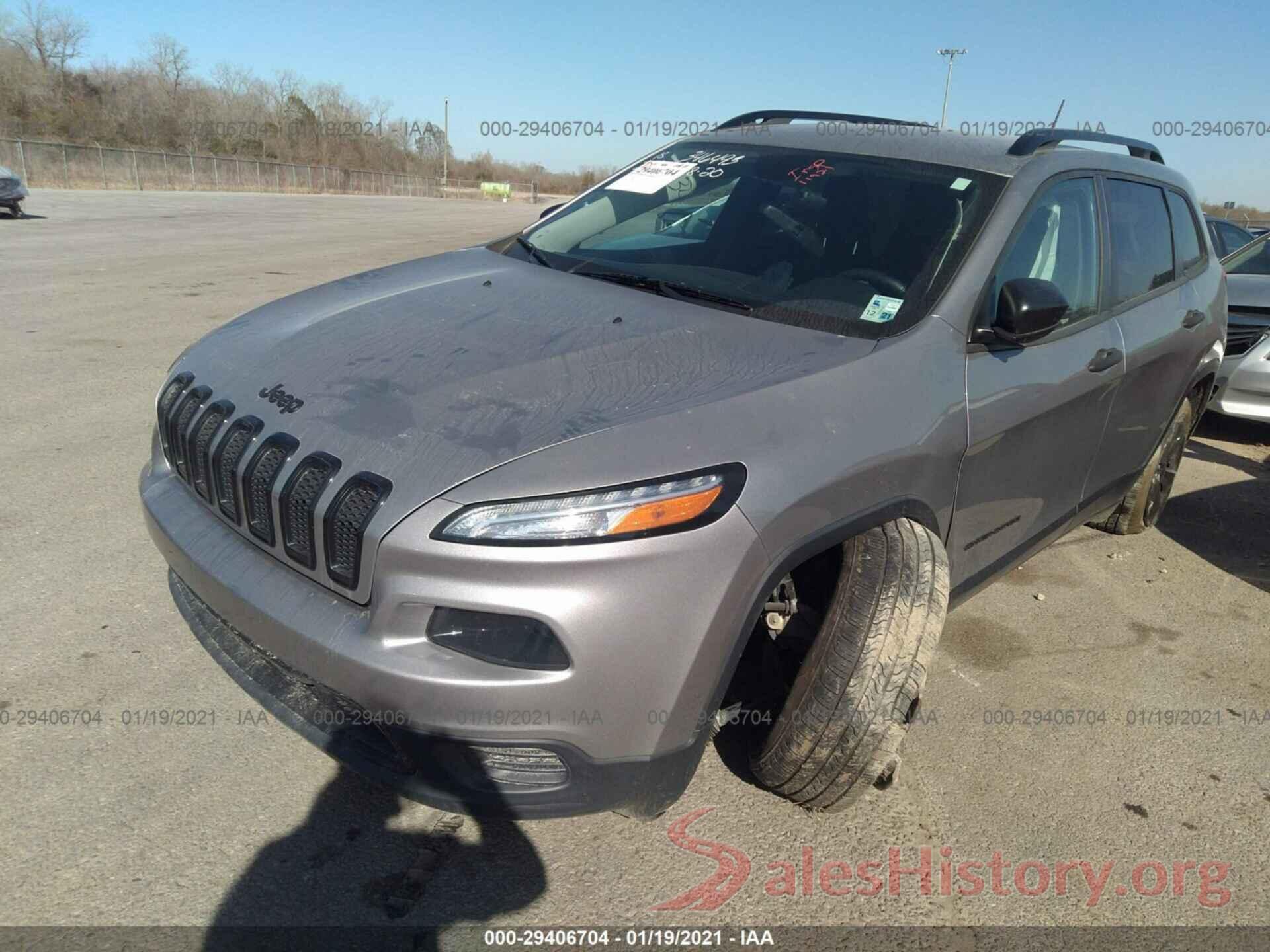 1C4PJLAB6GW346493 2016 JEEP CHEROKEE