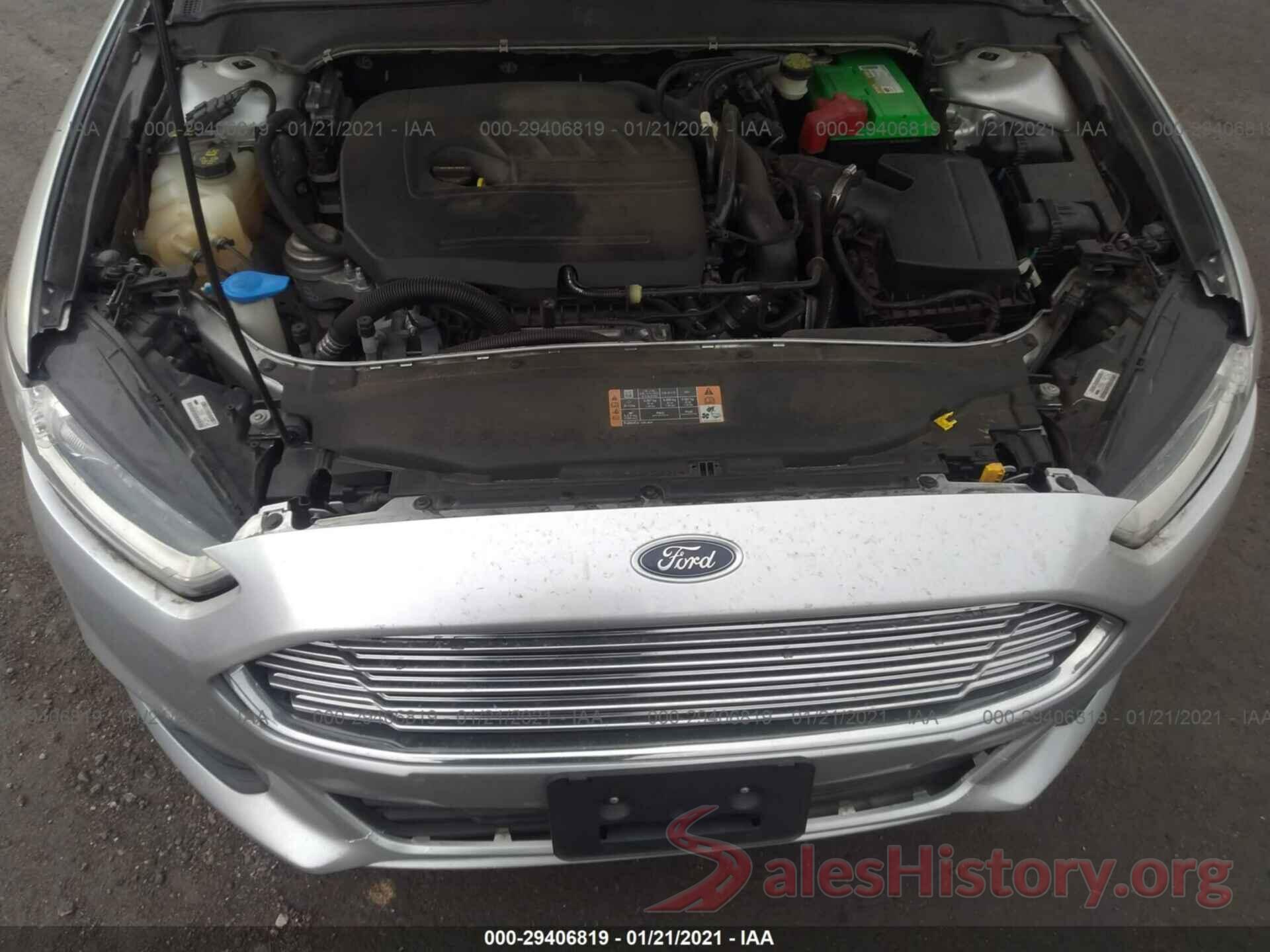 3FA6P0HD0GR346658 2016 FORD FUSION