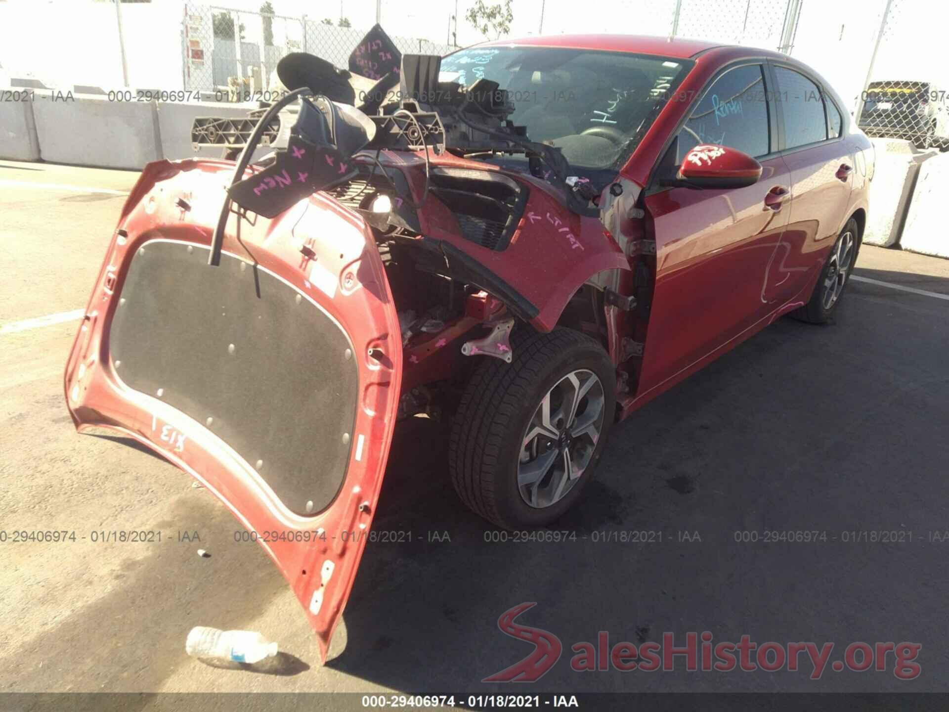 3KPF24AD0KE066880 2019 KIA FORTE