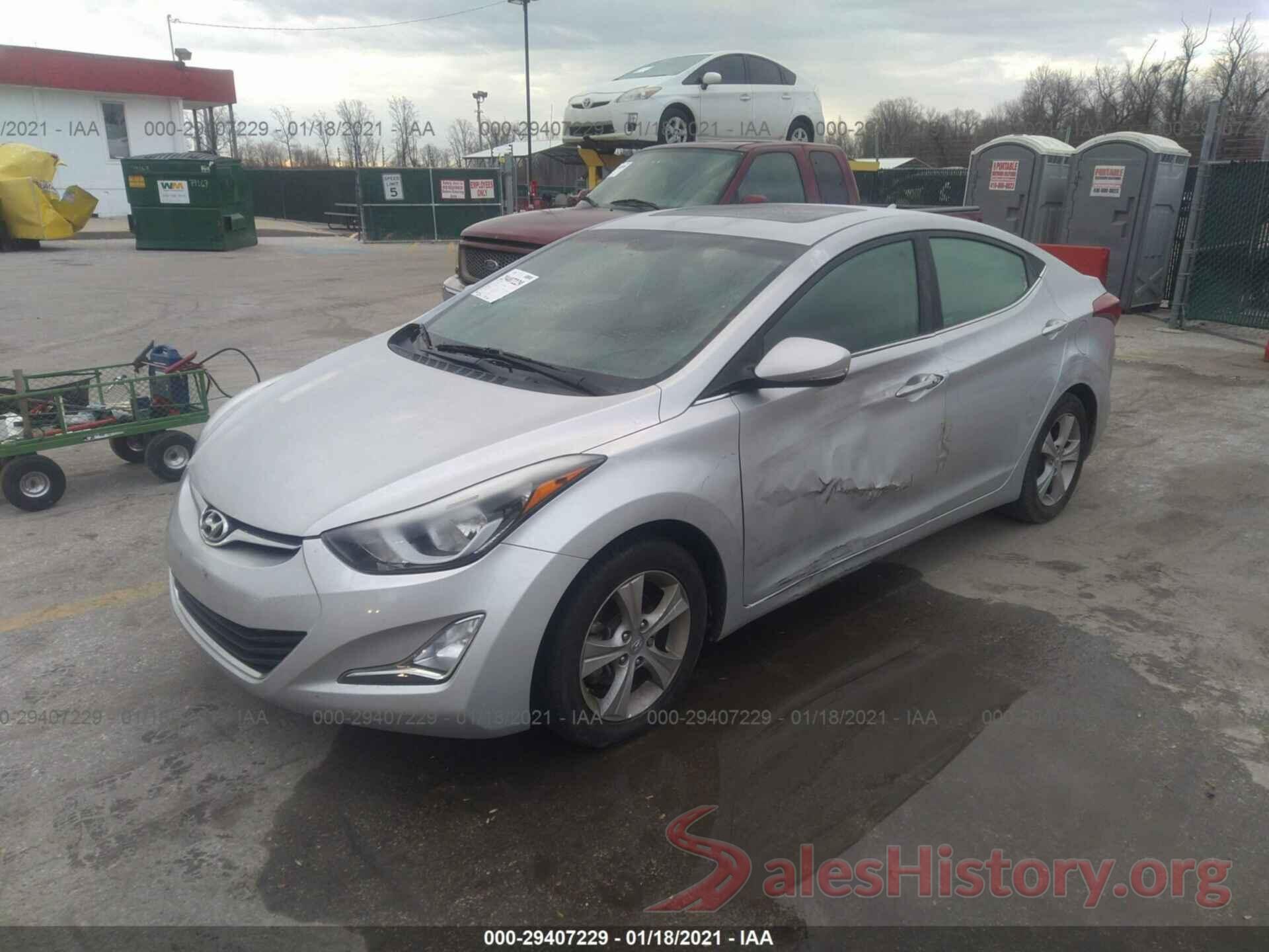 KMHDH4AE0GU485122 2016 HYUNDAI ELANTRA