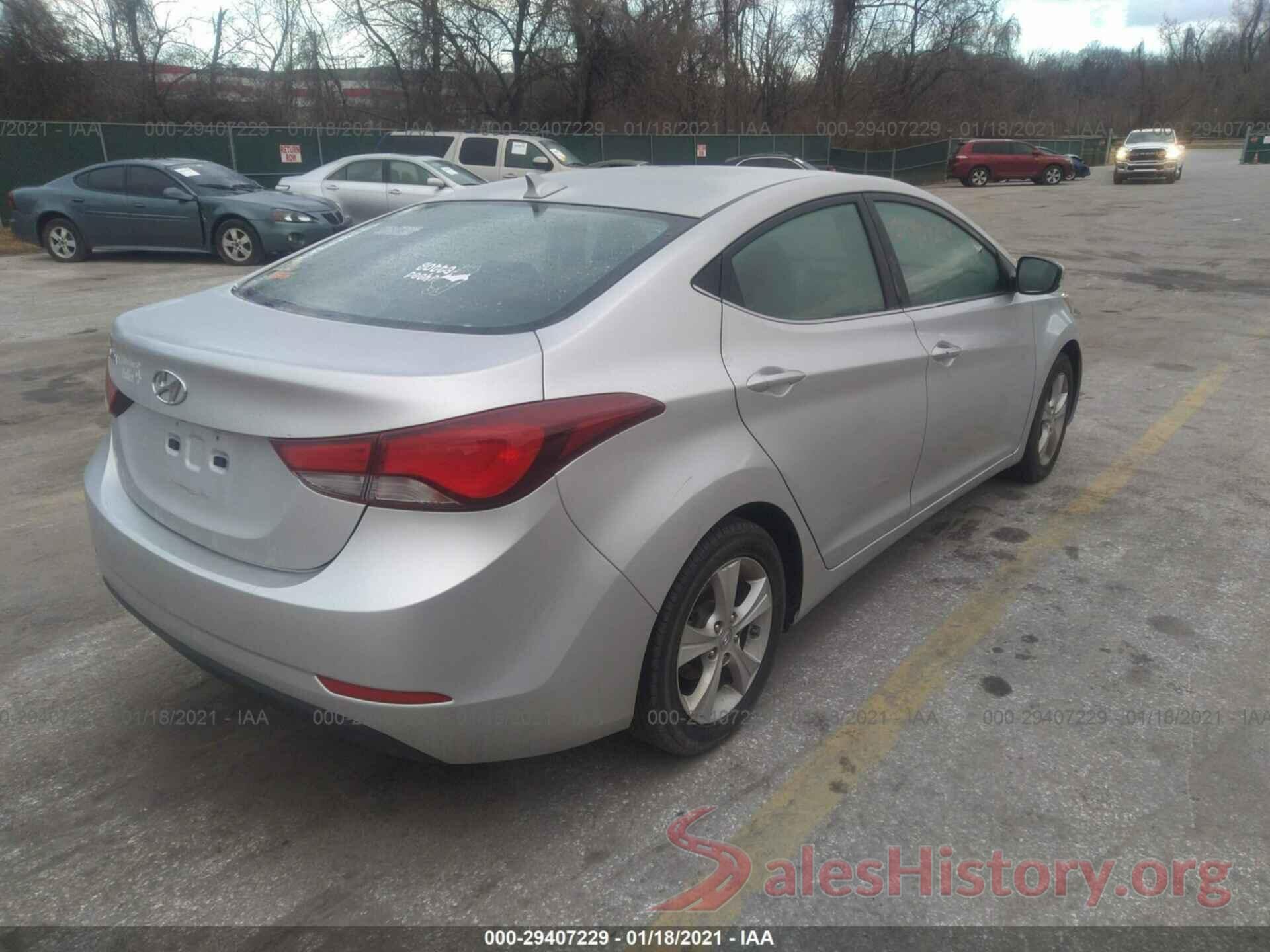 KMHDH4AE0GU485122 2016 HYUNDAI ELANTRA