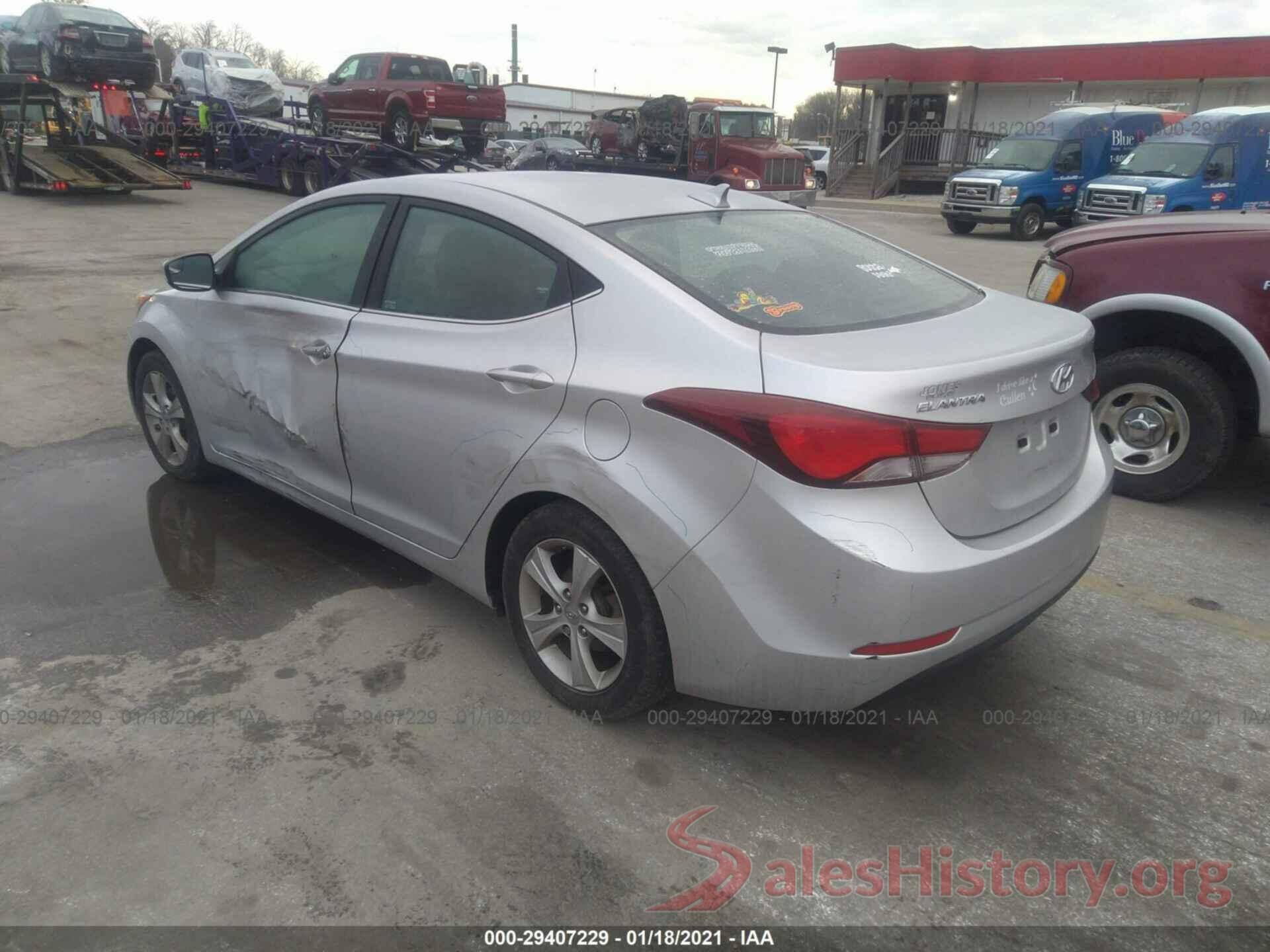 KMHDH4AE0GU485122 2016 HYUNDAI ELANTRA