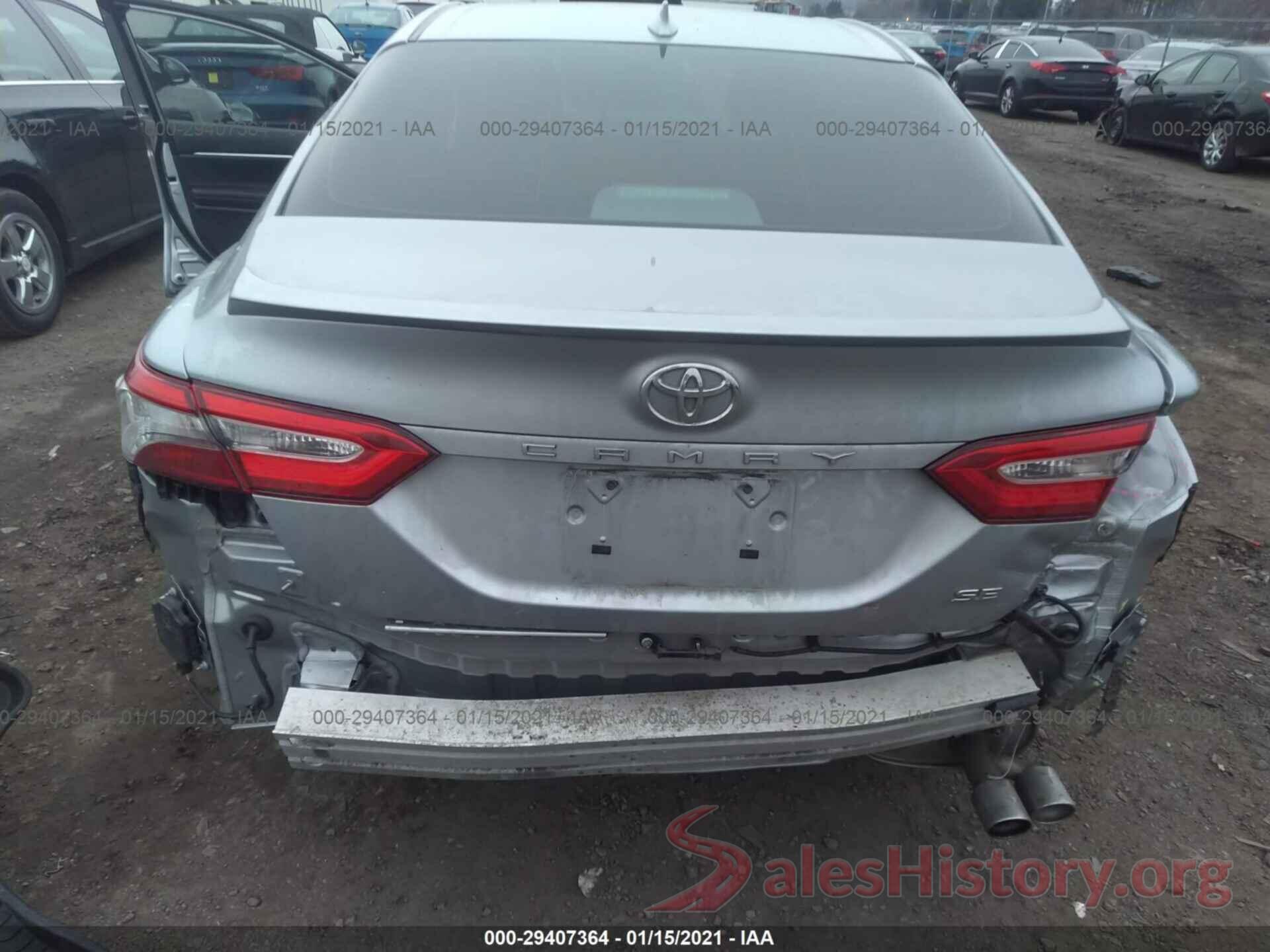 4T1B11HK8KU288388 2019 TOYOTA CAMRY