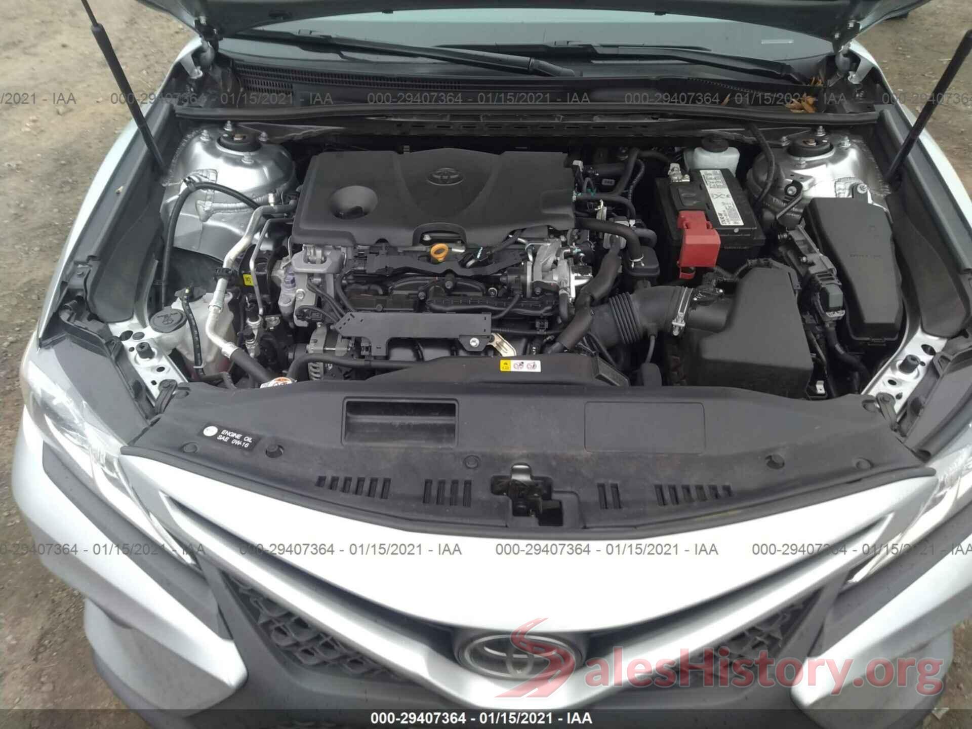 4T1B11HK8KU288388 2019 TOYOTA CAMRY