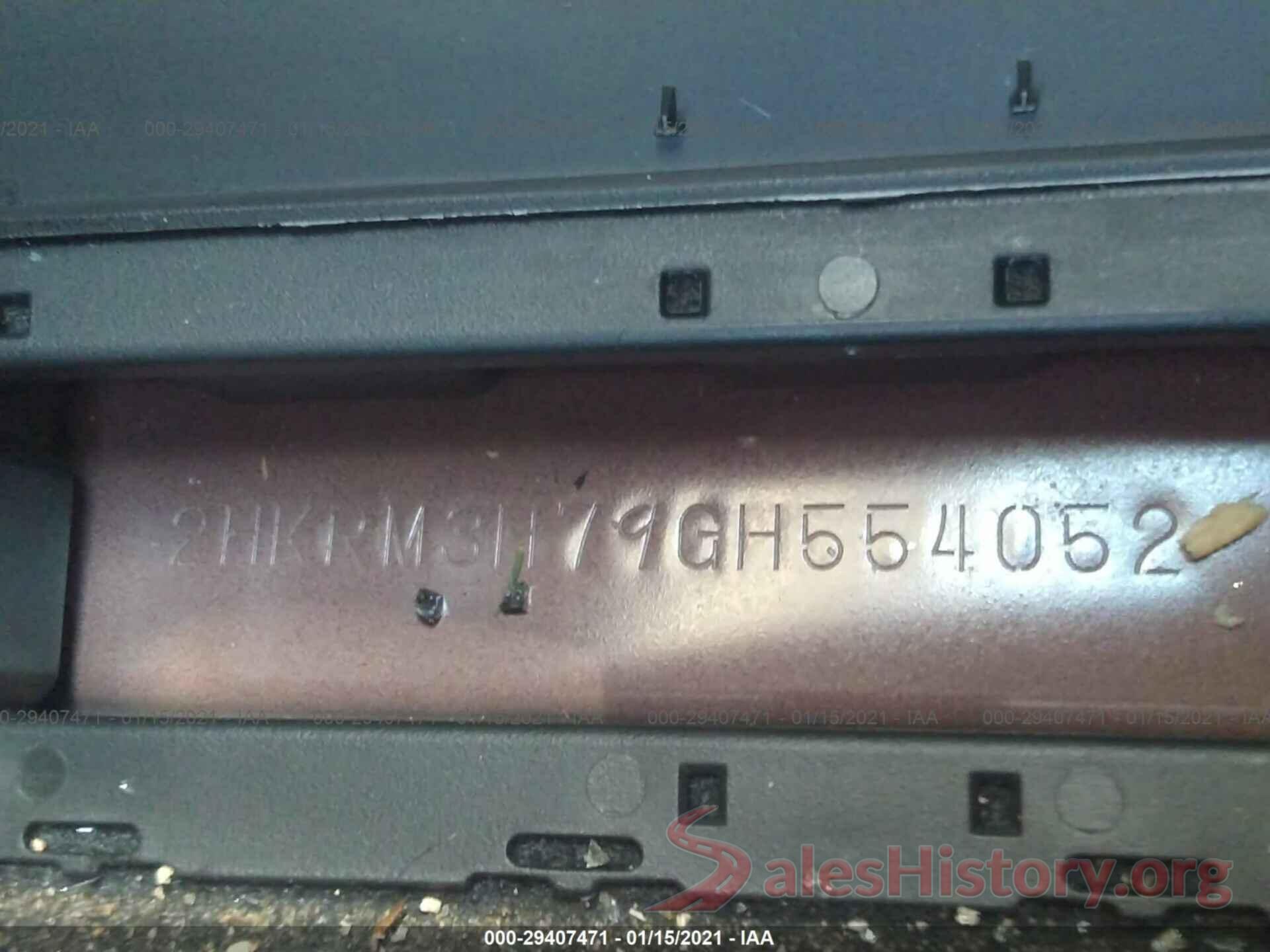 2HKRM3H79GH554052 2016 HONDA CR-V