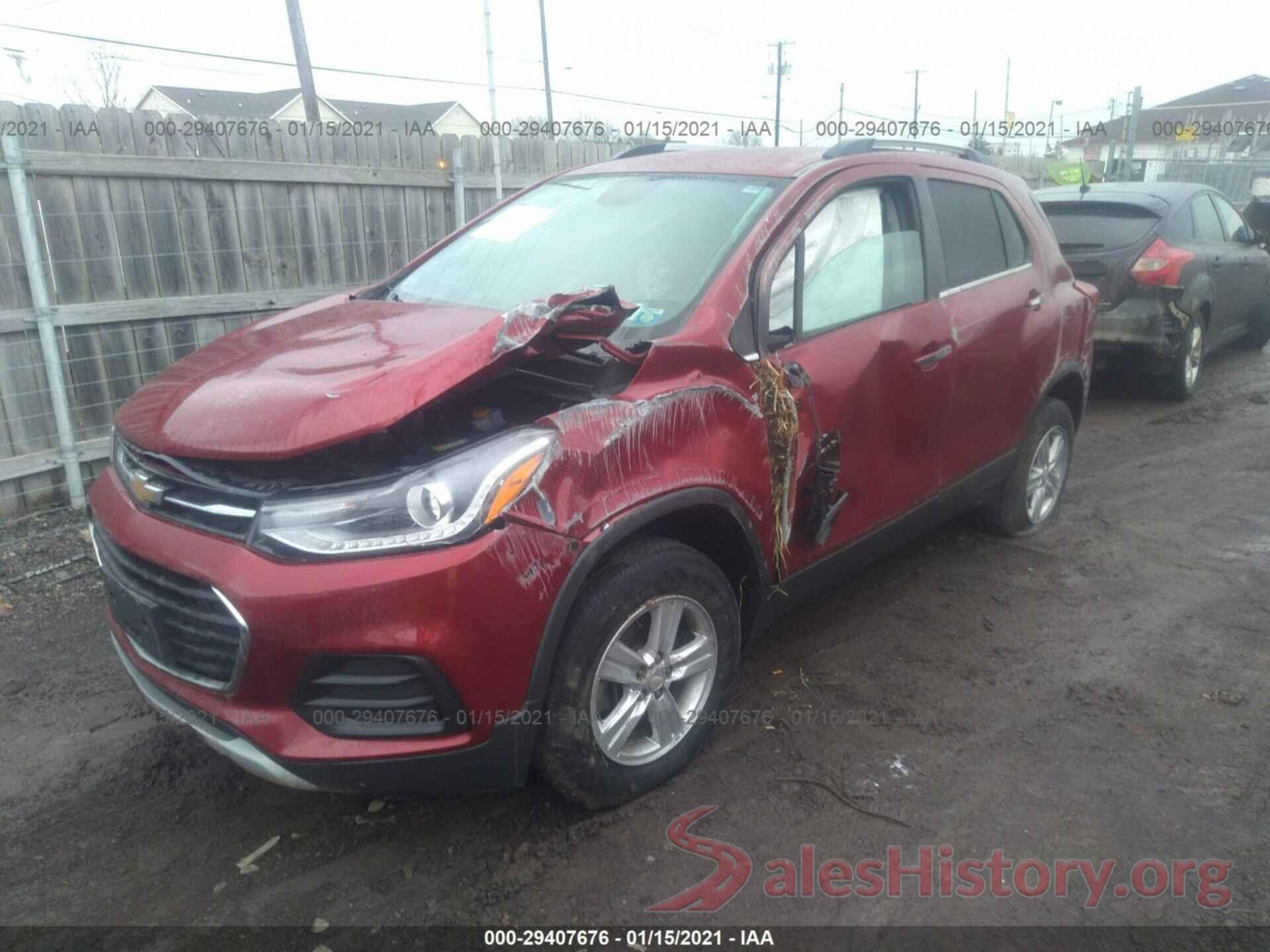 3GNCJPSB7KL318941 2019 CHEV TRAX