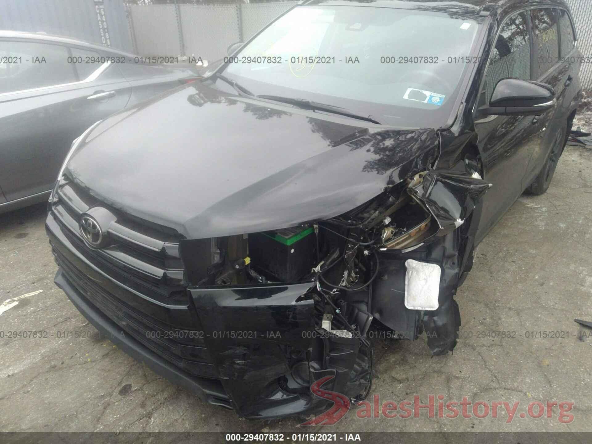 5TDJZRFH8KS621076 2019 TOYOTA HIGHLANDER