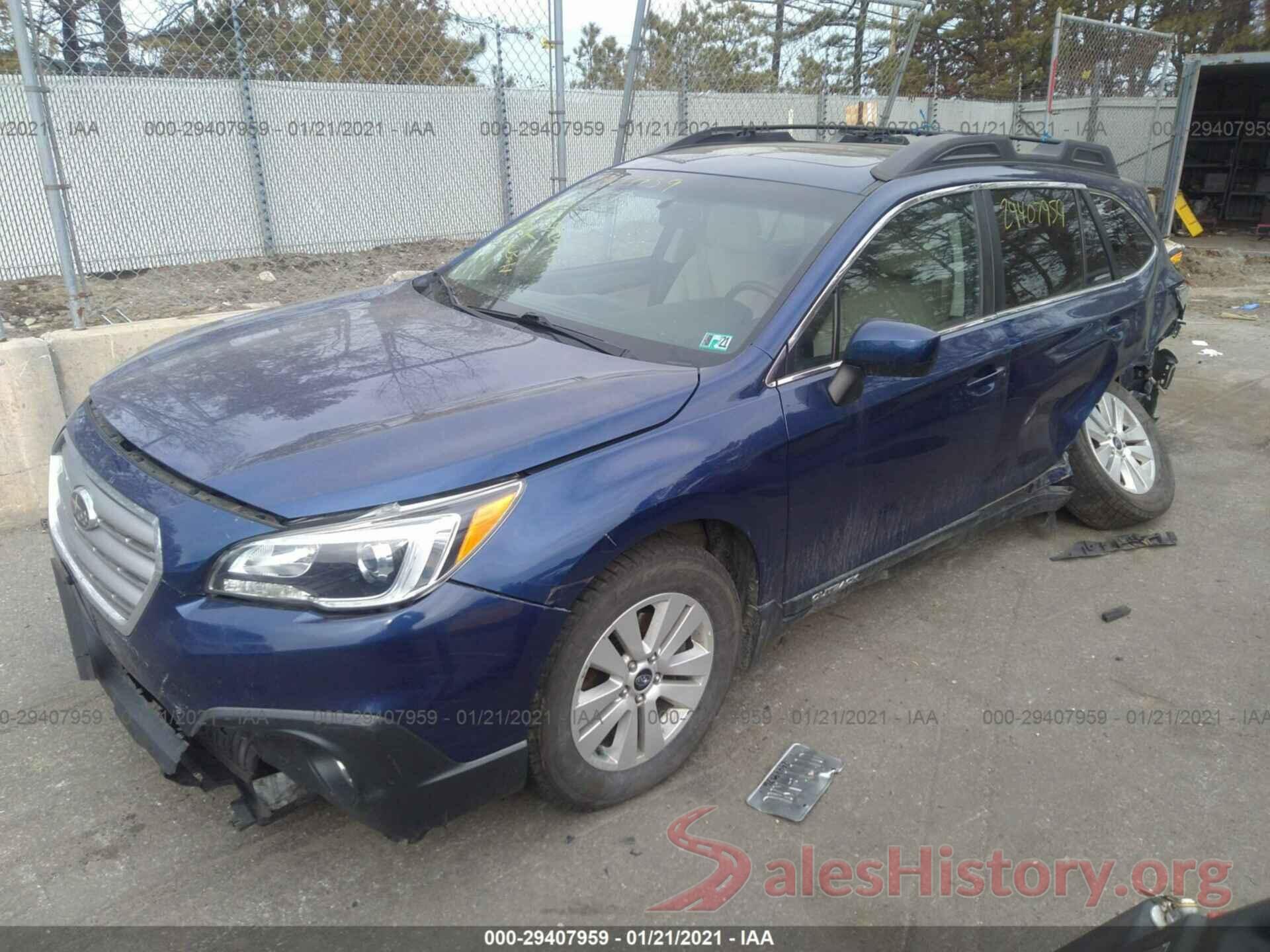 4S4BSBDC6G3323055 2016 SUBARU OUTBACK