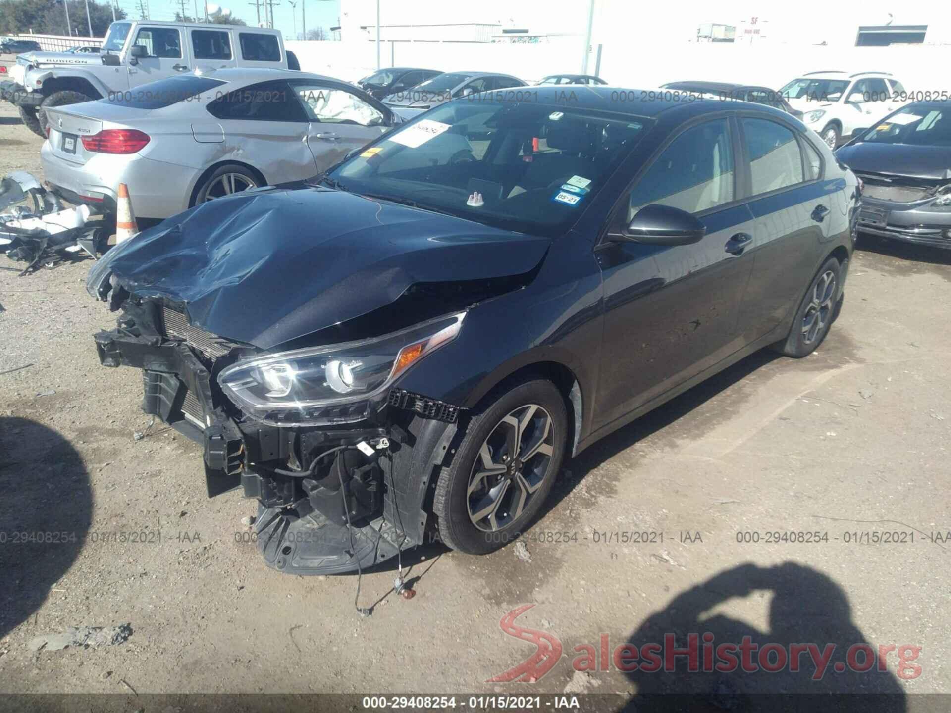 3KPF24AD1KE050834 2019 KIA FORTE