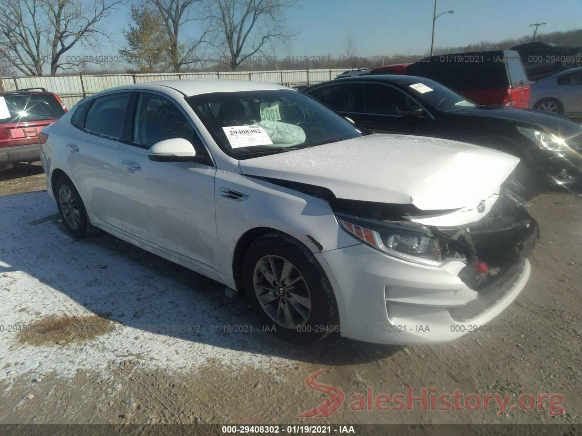 5XXGT4L1XGG031766 2016 KIA OPTIMA